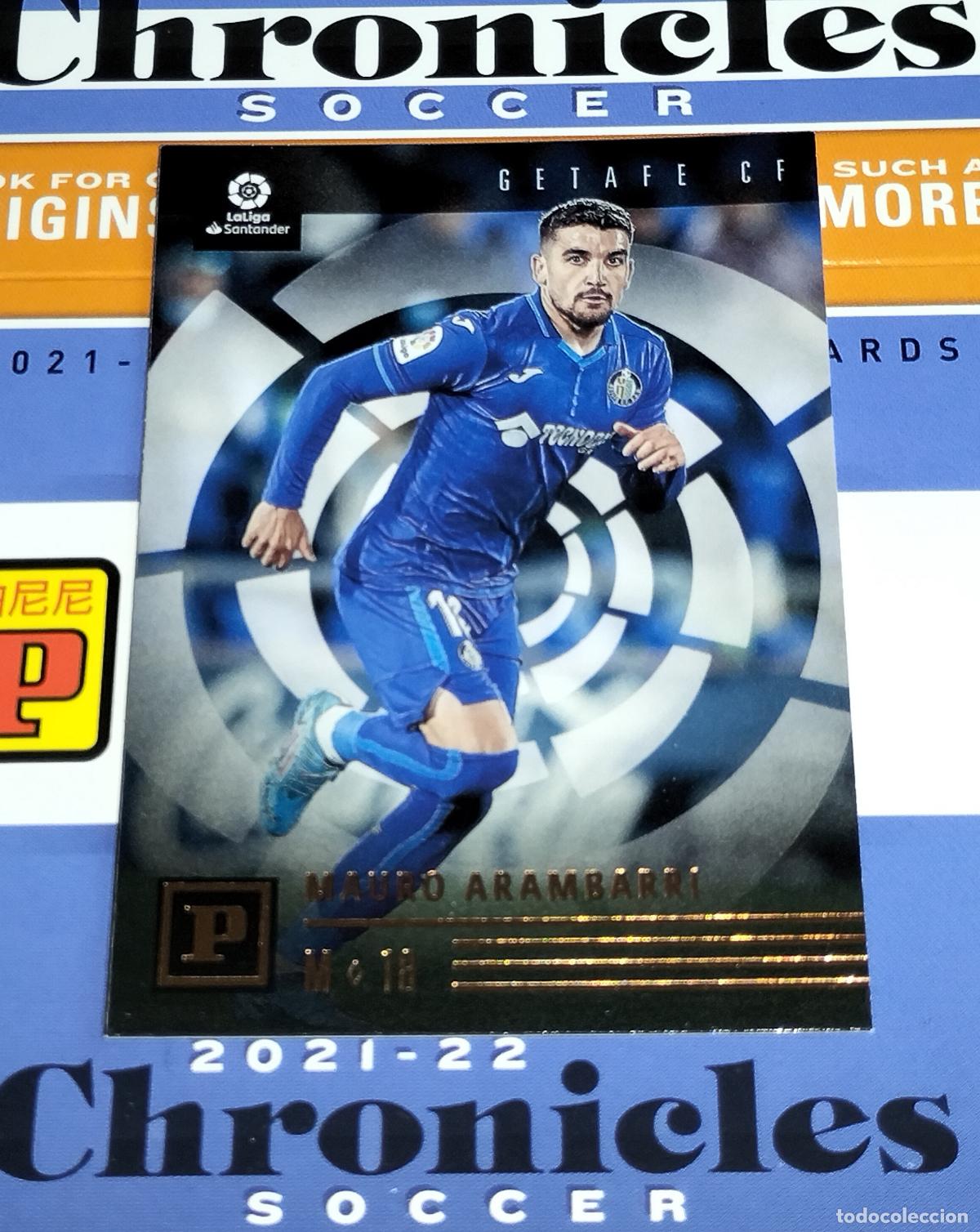 Cromos de f&uacute;tbol: N&ordm; 29 MAURO ARAMBARRI GETAFE CARD CHRONICLES LA LIGA SOCCER 2021 2022 21 22 PANINI