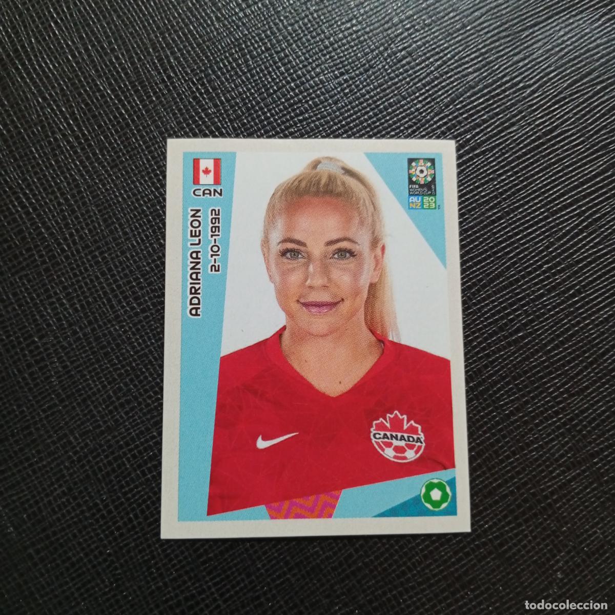 Cromos de f&uacute;tbol: 140 ADRIANA LEON CANADA PANINI MUNDIAL AU NZ 2023 FEMENINO 23 CROMO FUTBOL - SIN PEGAR - A91 PG1