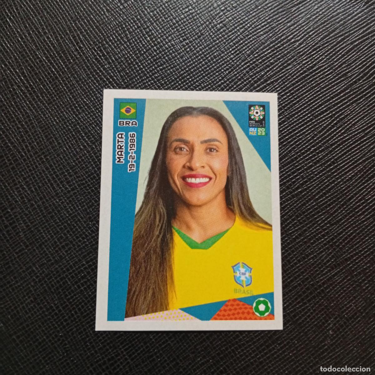 Fu&szlig;ball-Sticker: 427 MARTA BRASIL PANINI MUNDIAL AU NZ 2023 FEMENINO 23 CROMO FUTBOL - SIN PEGAR - A91 PG1