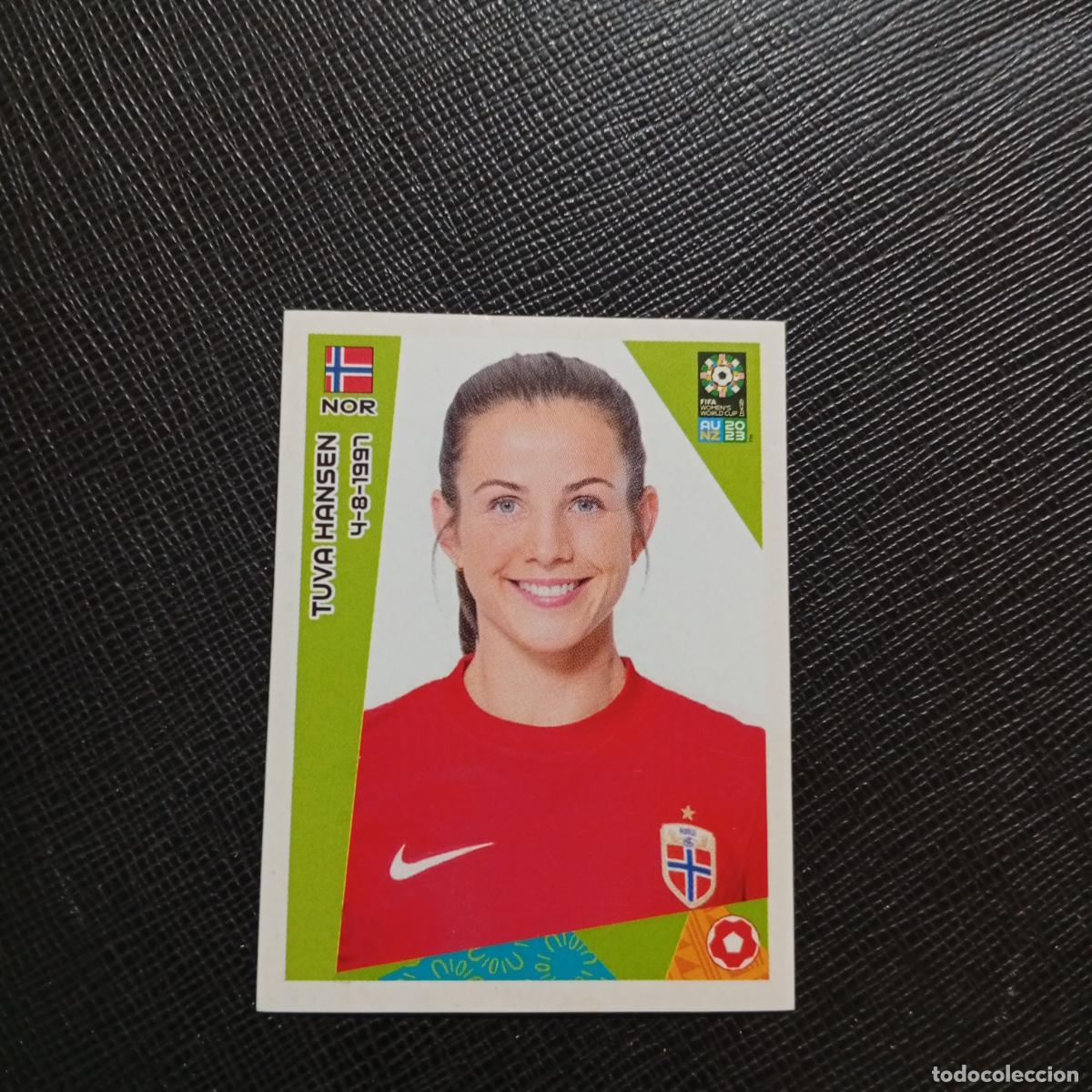 Cromos de f&uacute;tbol: 27 TUVA HANSEN NORUEGA PANINI MUNDIAL AU NZ 2023 FEMENINO 23 CROMO FUTBOL - SIN PEGAR - A91 PG2