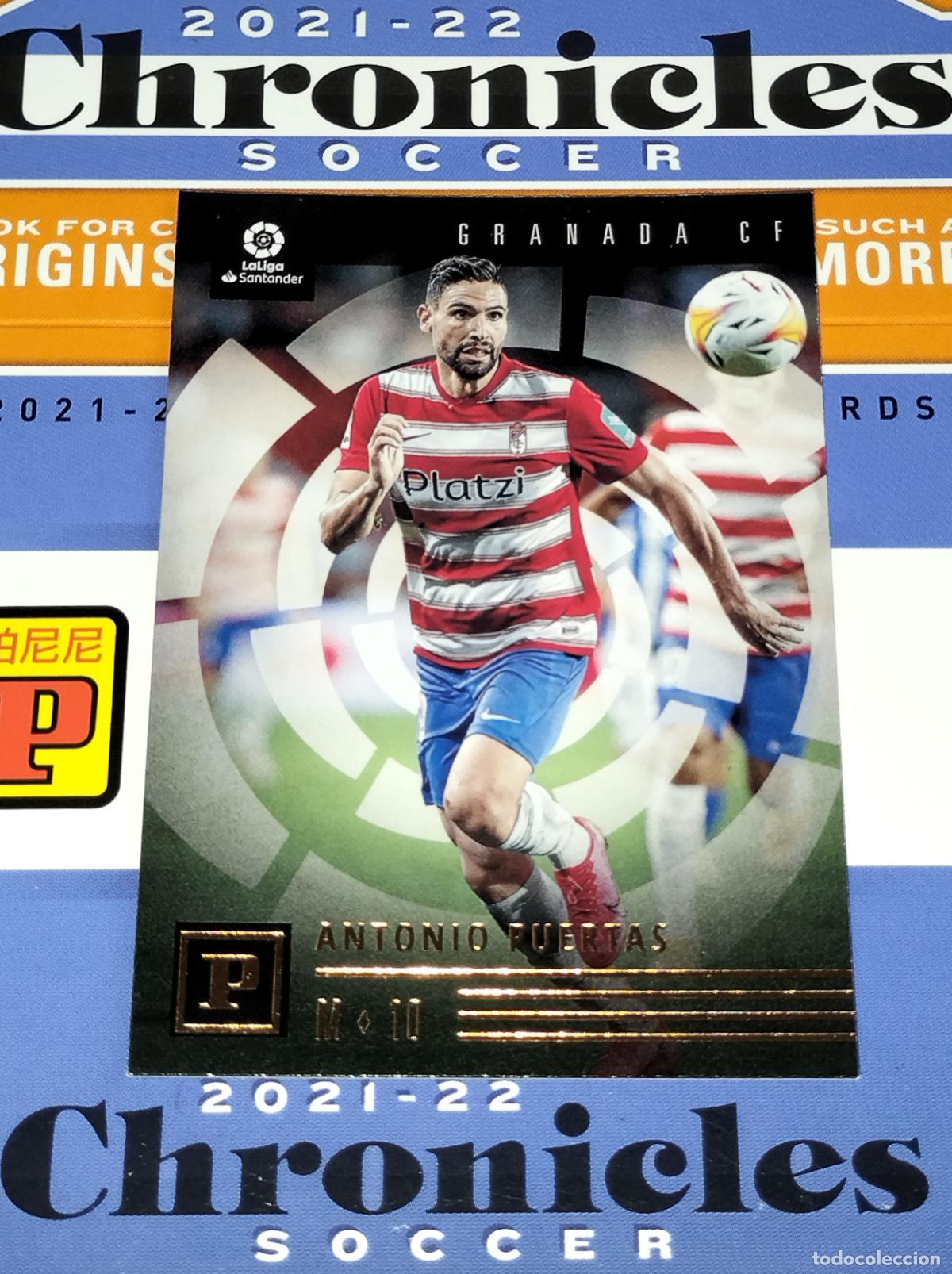 Cromos de f&uacute;tbol: N&ordm; 30 ANTONIO PUERTAS GRANADA CARD CHRONICLES LA LIGA SOCCER 2021 2022 21 22 PANINI