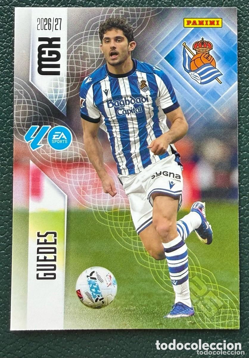 Cromos de Futebol: 322 GUEDES REAL SOCIEDAD FICHAS ALBUM MEGACRACKS 2026 2027 MGK 26 27