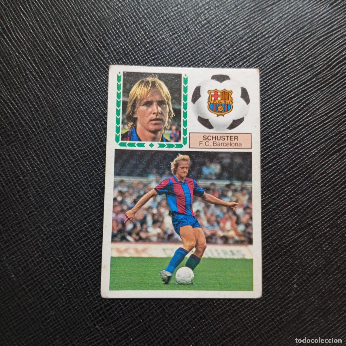 Cromos de f&uacute;tbol: SCHUSTER BARCELONA ESTE 1983 1984 CROMO 83 84 FUTBOL - SIN PEGAR - A91 PG2