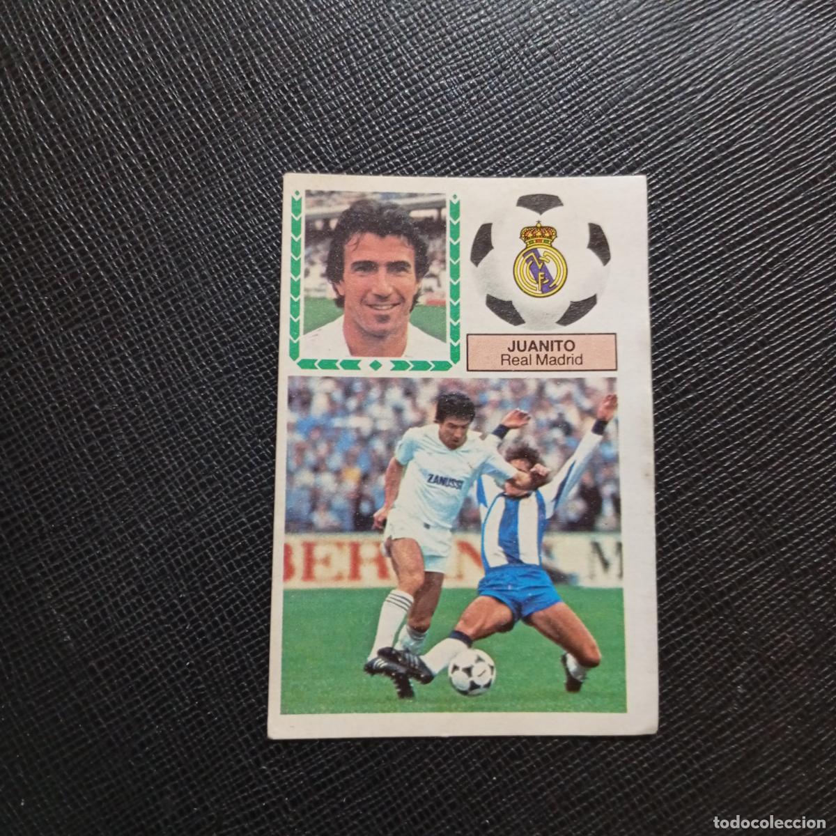 Football Stickers: JUANITO REAL MADRID ESTE 1983 1984 CROMO 83 84 FUTBOL - SIN PEGAR - A91 PG2