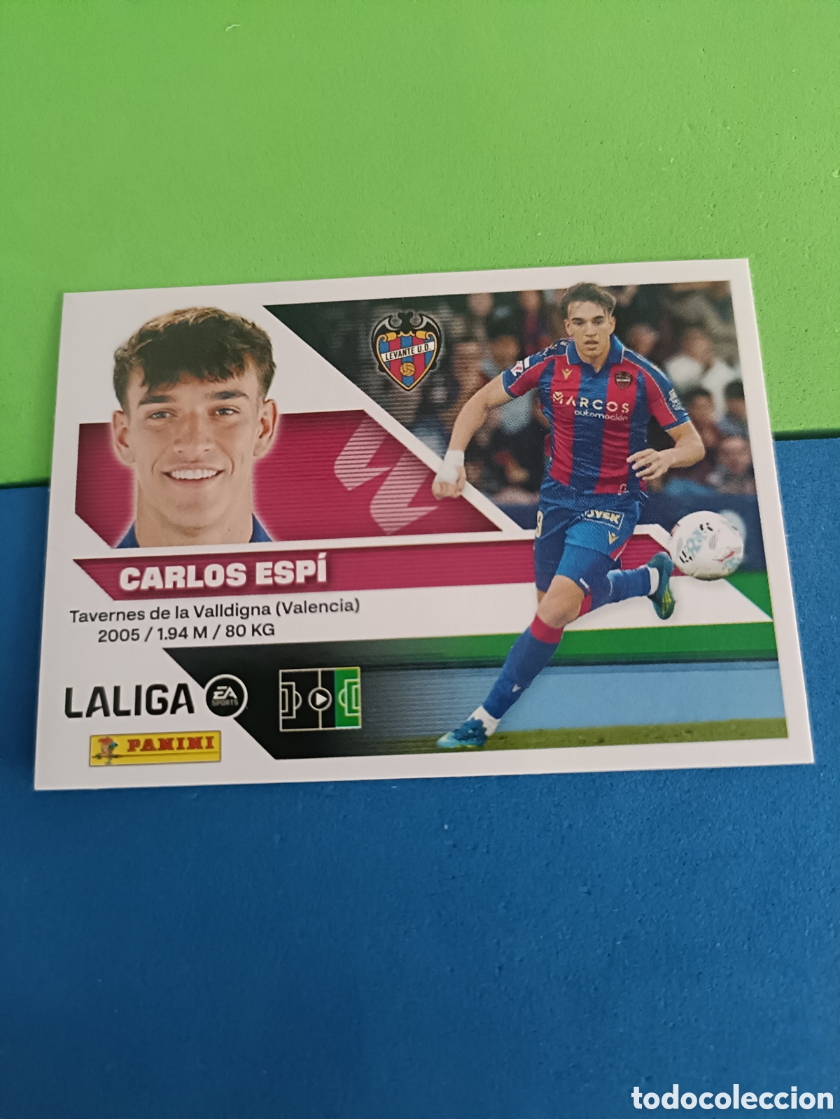 Football Stickers: Panini cromos stickers Liga este 2026 2027 26 27 - Levante 20 Carlos Espi