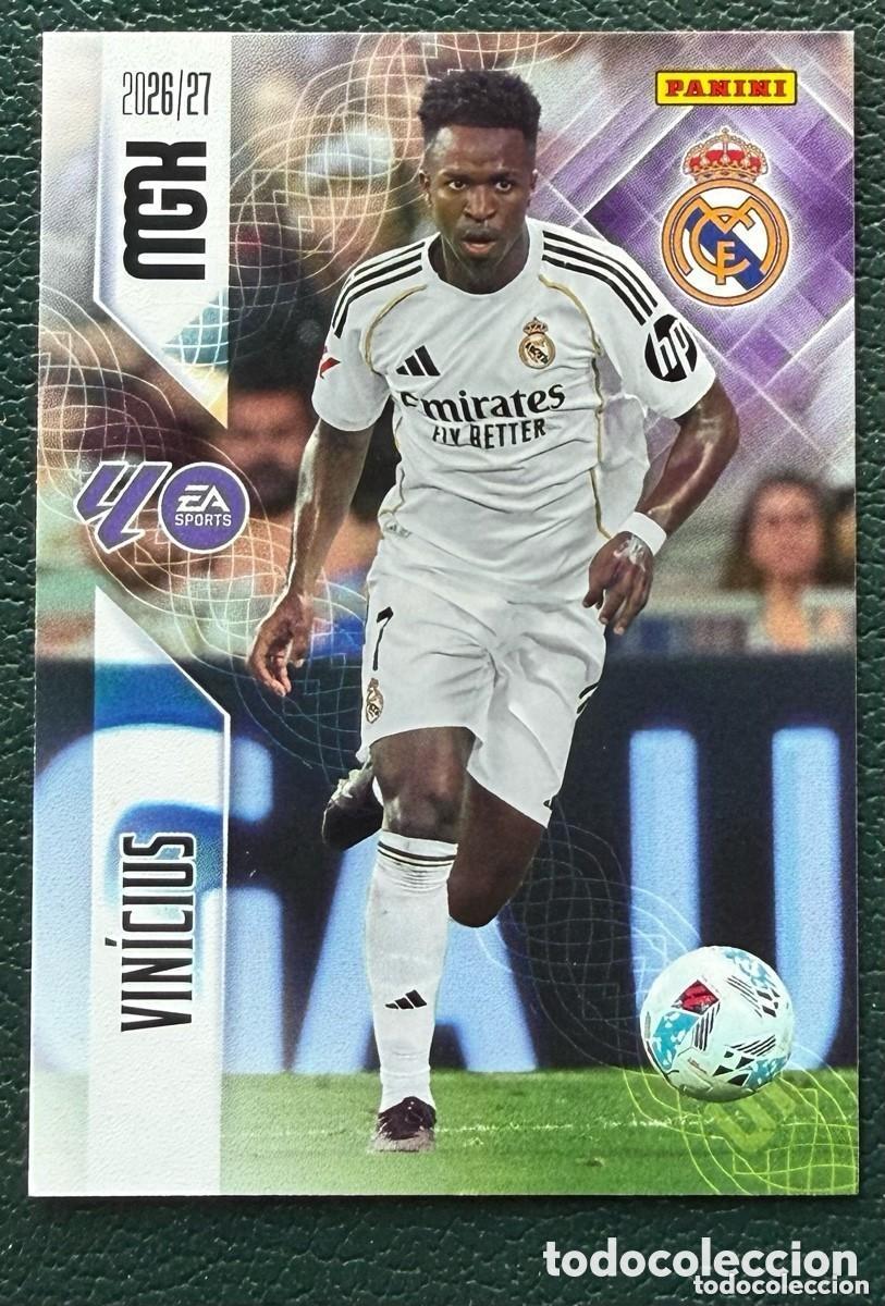 Football Stickers: 234 VINICIUS REAL MADRID FICHAS ALBUM MEGACRACKS 2026 2027 MGK 26 27