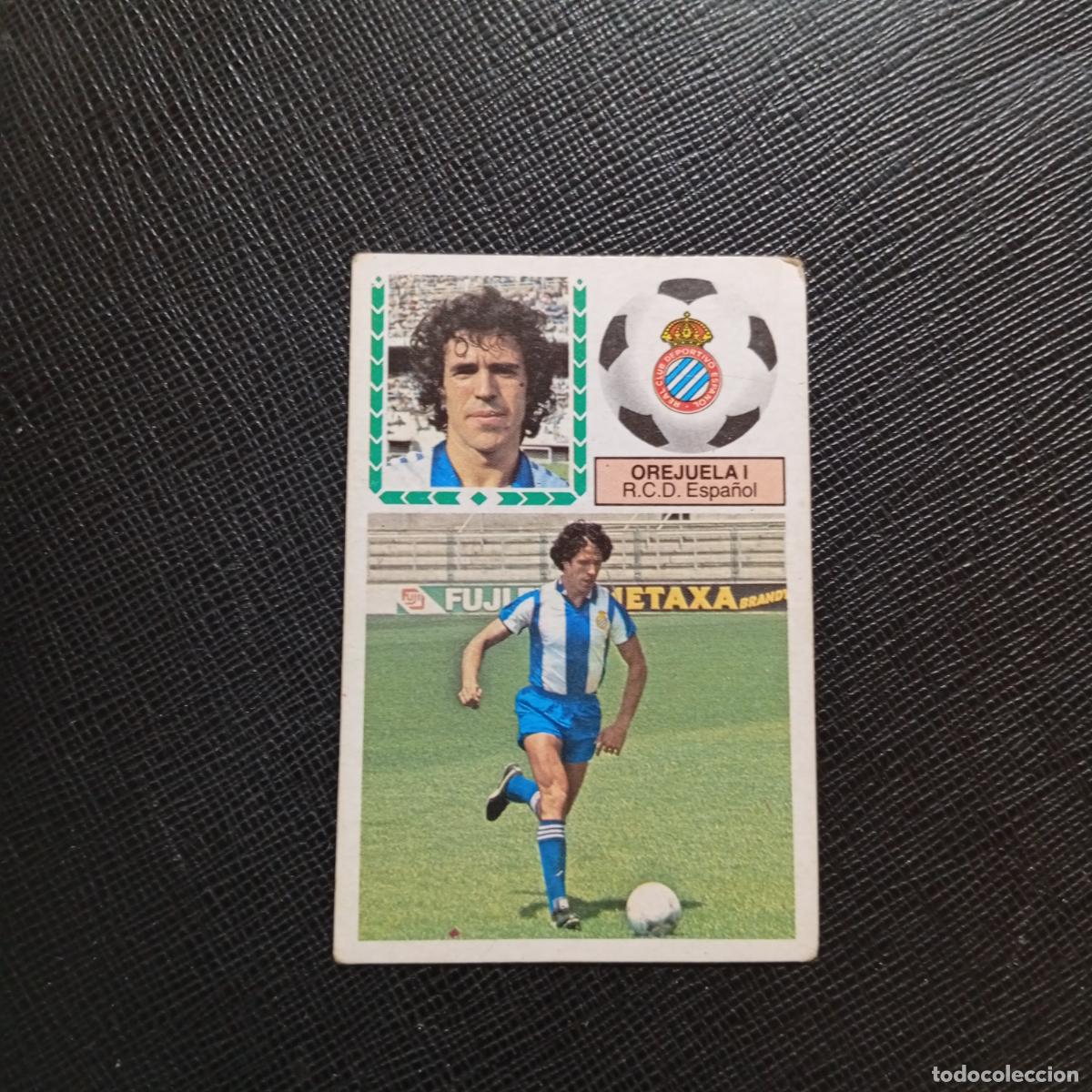 Football Stickers: OREJUELA I ESPA&Ntilde;OL ESTE 1983 1984 CROMO 83 84 FUTBOL - SIN PEGAR - A91 PG3