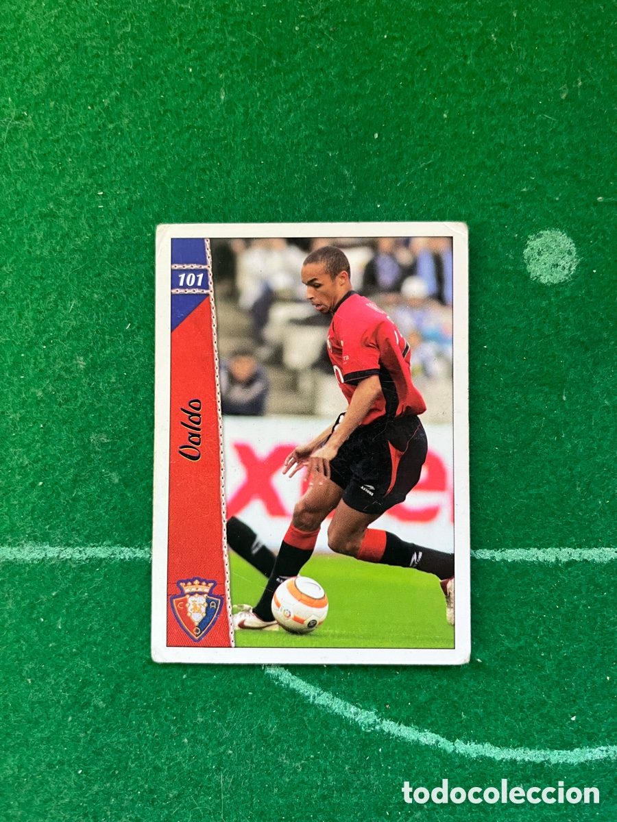 Football Stickers: 101 VALDO OSASUNA LAS FICHAS DE LA LIGA 2006 2007 MUNDICROMO