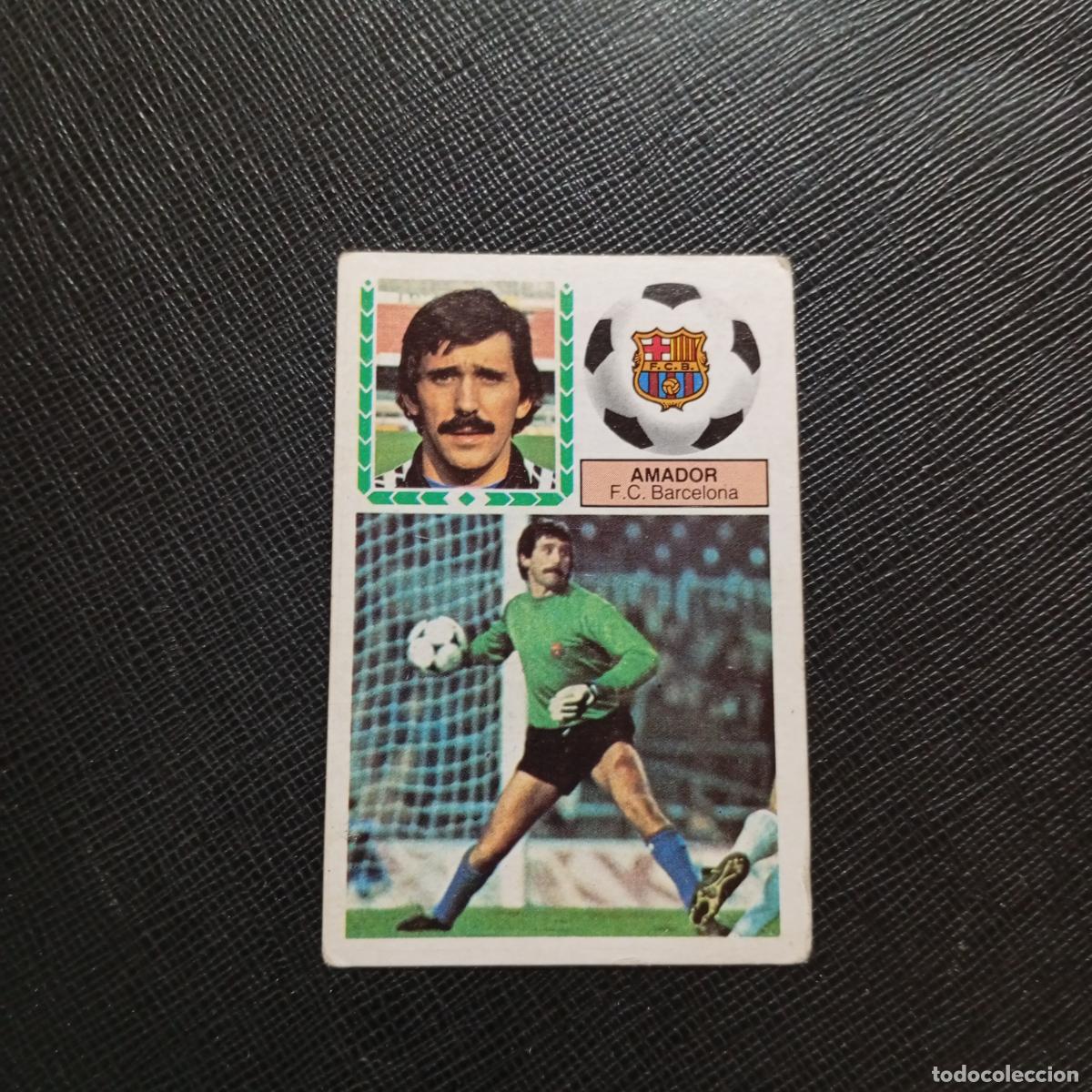 Football Stickers: AMADOR BARCELONA ESTE 1983 1984 CROMO 83 84 FUTBOL - SIN PEGAR - A91 PG3