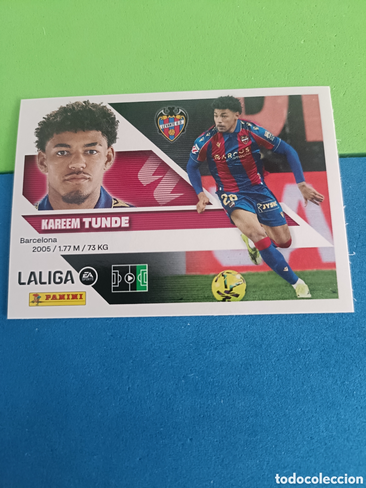 Football Stickers: Panini cromos stickers Liga este 2026 2027 26 27 - Levante 16 Tunde
