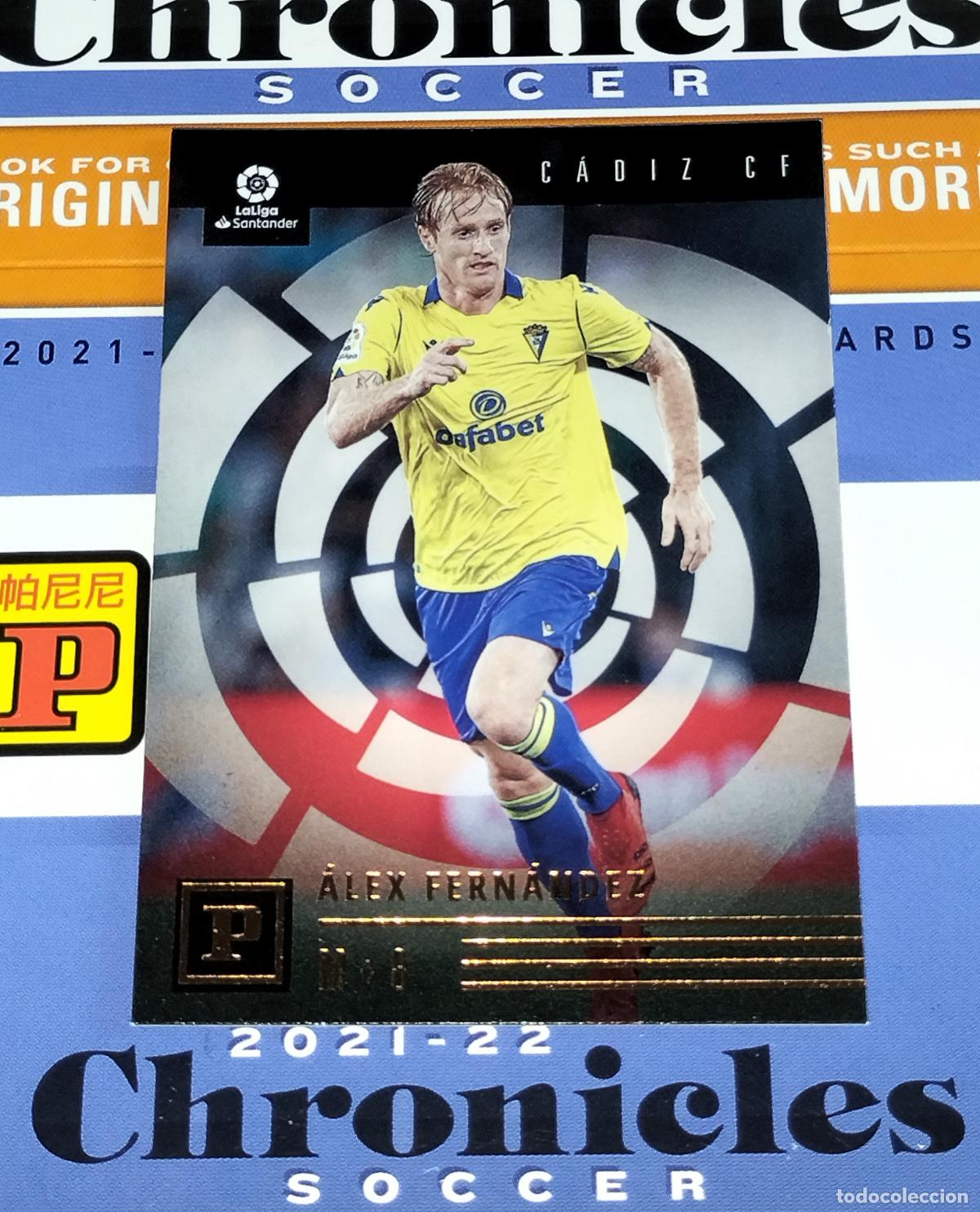 Cartes &agrave; collectionner de Football: N&ordm; 23 ALEX FERNANDEZ CADIZ CARD CHRONICLES LA LIGA SOCCER 2021 2022 21 22 PANINI