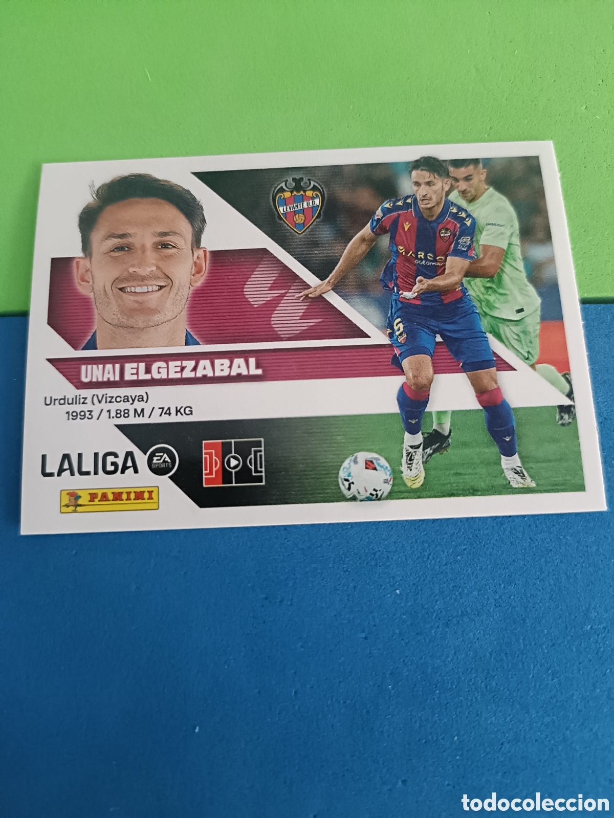 Cartes &agrave; collectionner de Football: Panini cromos stickers Liga este 2026 2027 26 27 - Levante 6 Elgezabal