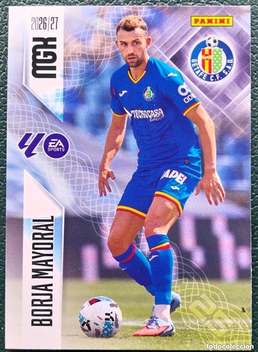 Cartes &agrave; collectionner de Football: 195 BORJA MAYORAL GETAFE CF FICHAS ALBUM MEGACRACKS 2026 2027 MGK 26 27