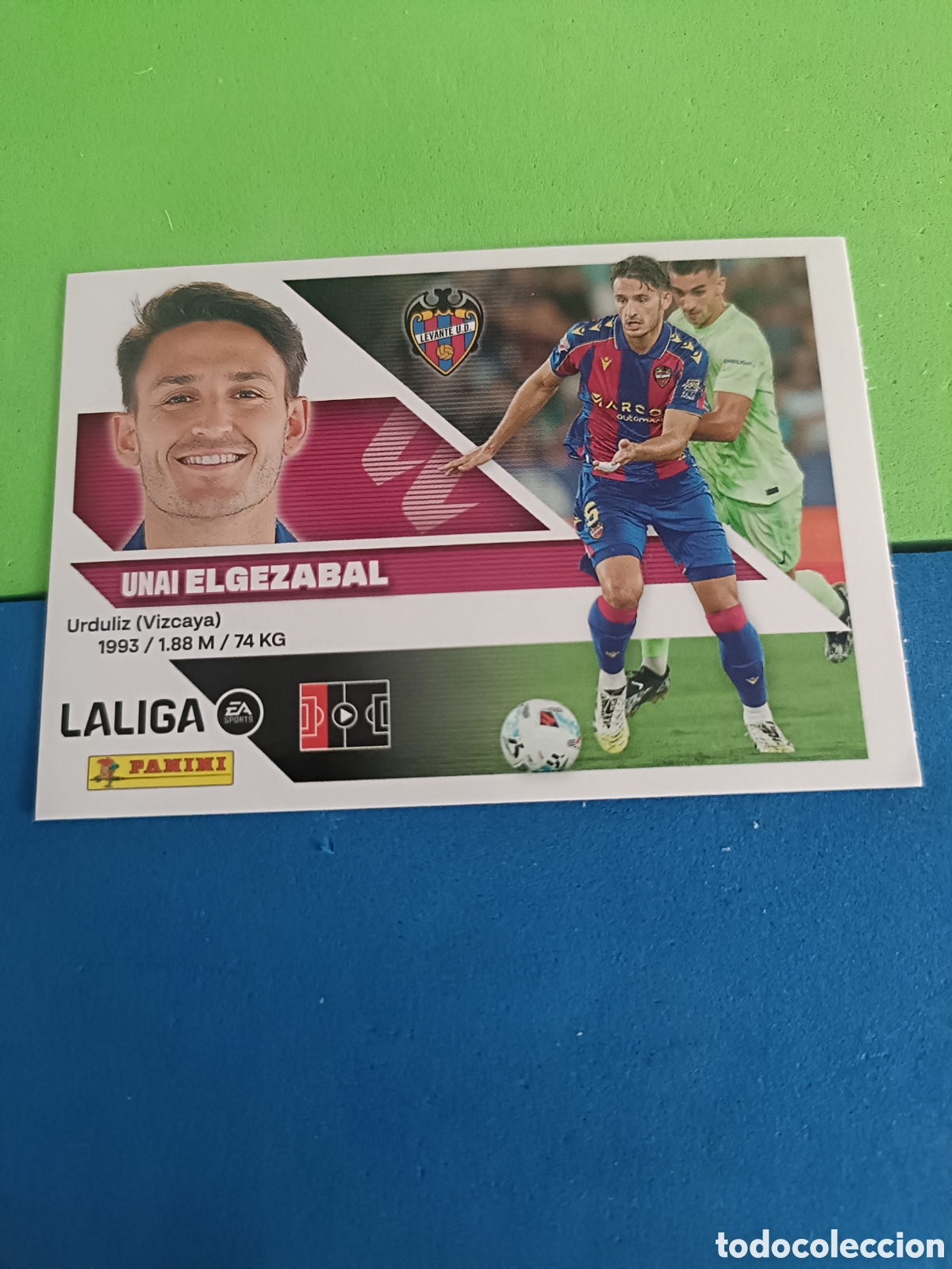 Cartes &agrave; collectionner de Football: Panini cromos stickers Liga este 2026 2027 26 27 - Levante 6 Elgezabal