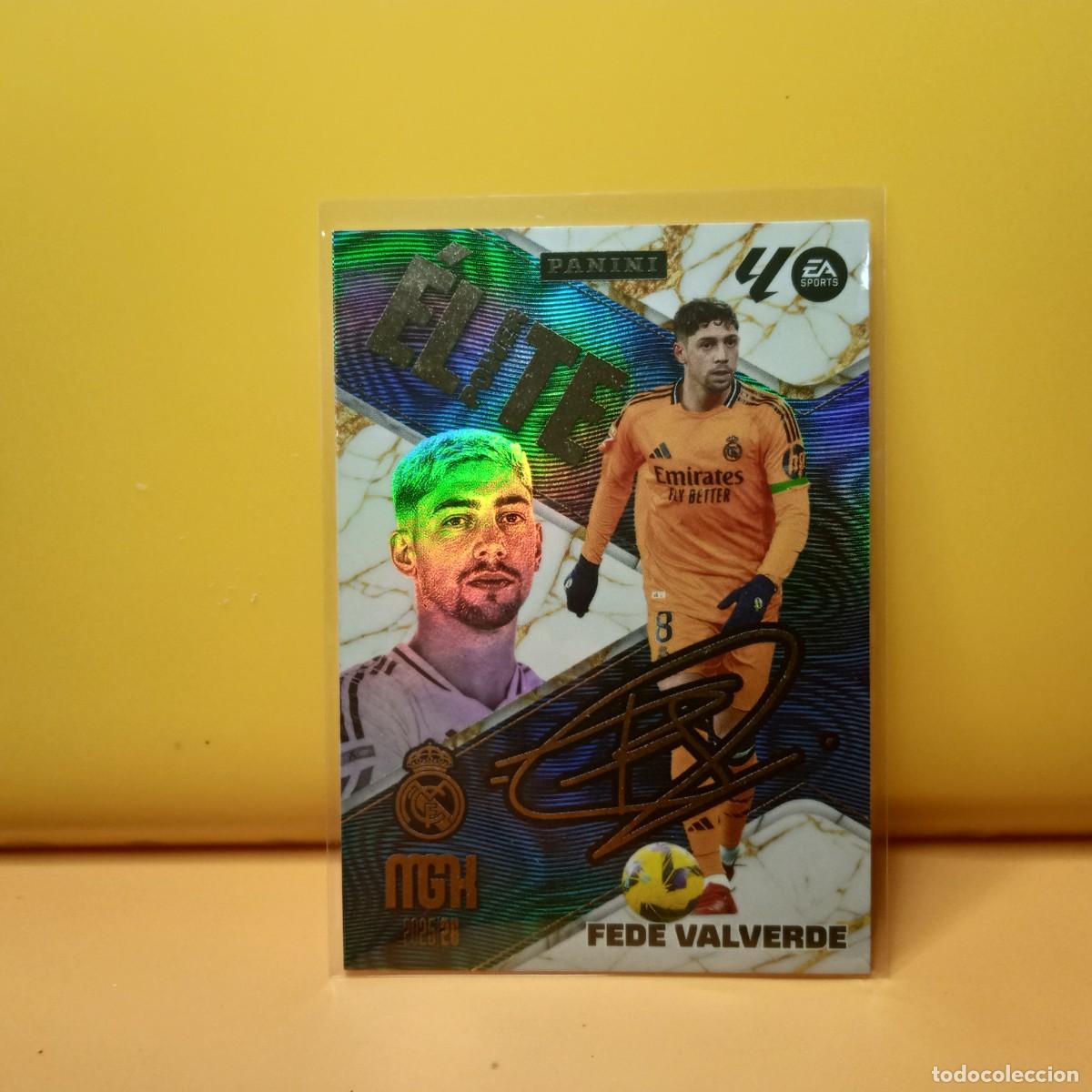 Cartes &agrave; collectionner de Football: MEGACRACKS 2025 2026 25 26 (&Eacute;LITE POWER) REAL MADRID FEDE VALVERDE P 5