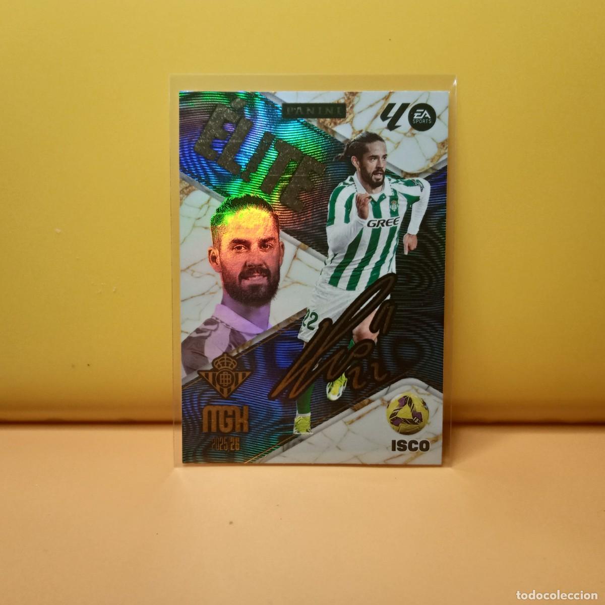 Cromos de f&uacute;tbol: MEGACRACKS 2025 2026 25 26 (&Eacute;LITE POWER) REAL BETIS ISCO P 7