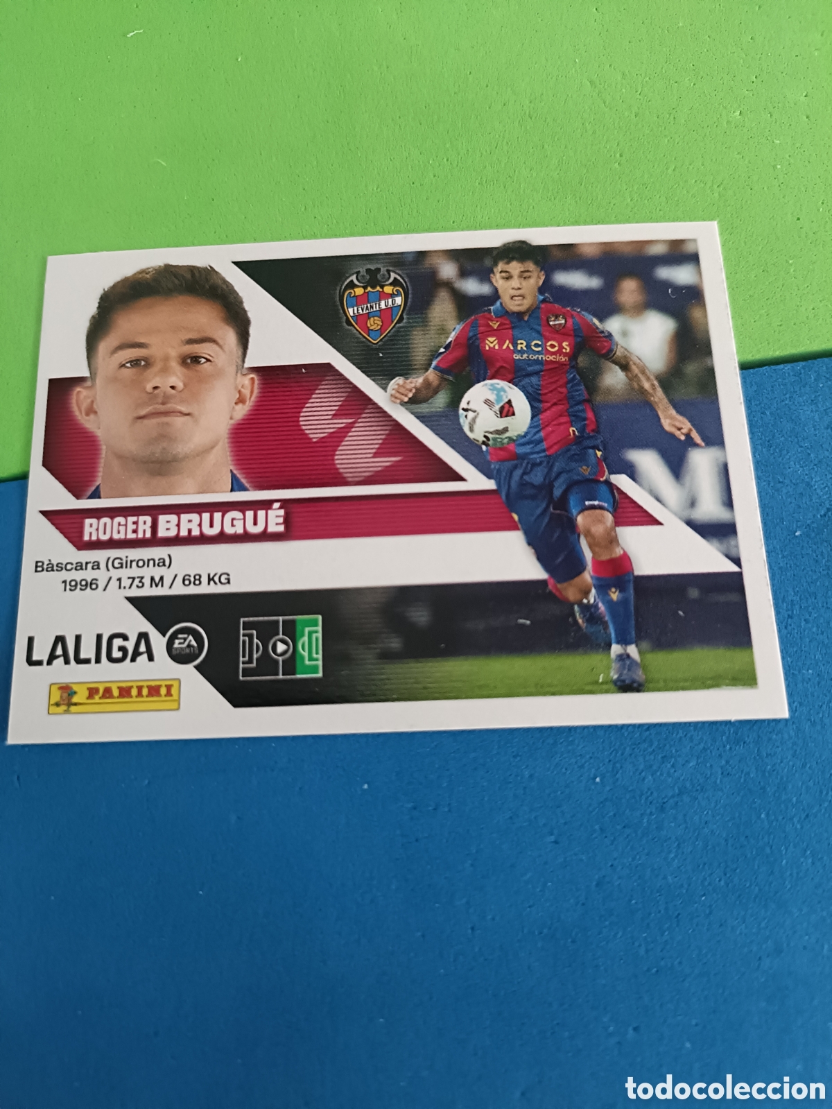Cromos de f&uacute;tbol: Panini cromos stickers Liga este 2026 2027 26 27 - Levante 17 Brugue