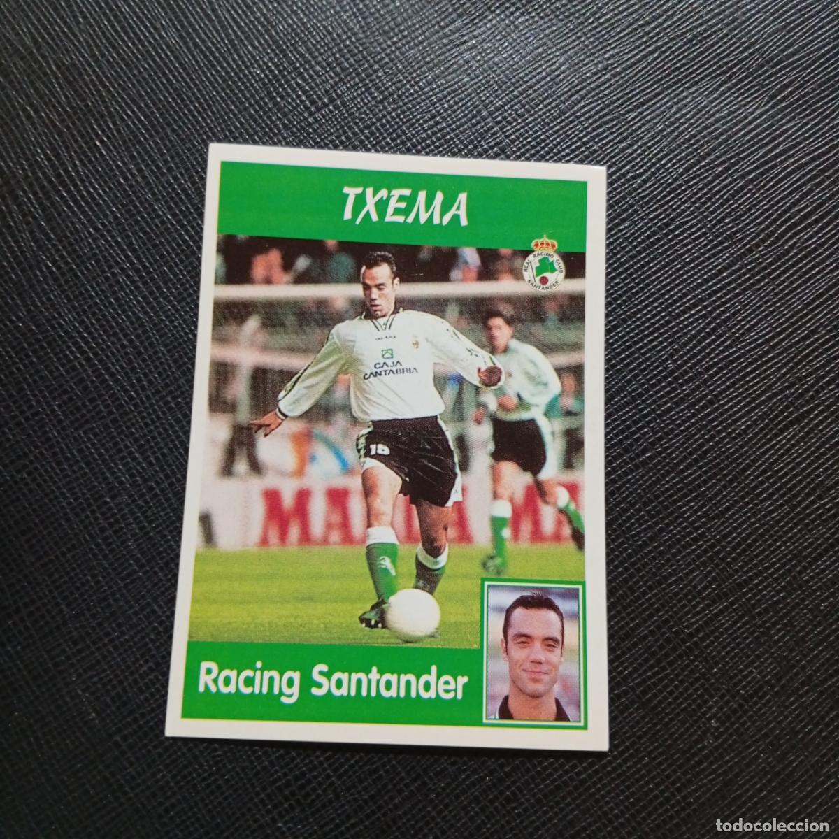 Cromos de f&uacute;tbol: 198 TXEMA RACING PANINI 1997 1998 CROMO 97 98 FUTBOL - SIN PEGAR - A91 PG6