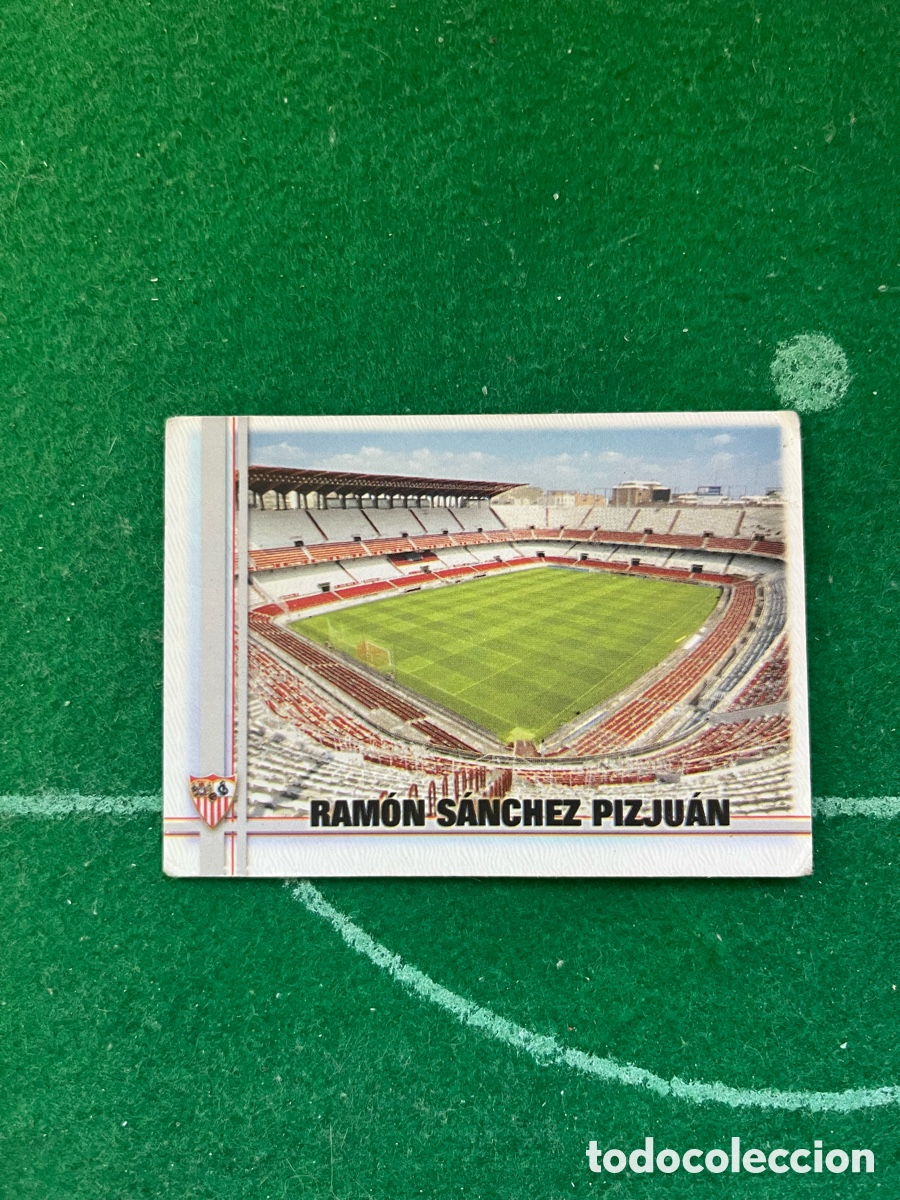Cromos de f&uacute;tbol: 110 RAM&Oacute;N SANCHEZ PIZJUAN SEVILLA LAS FICHAS DE LA LIGA 2006 2007 MUNDICROMO ESTADIO