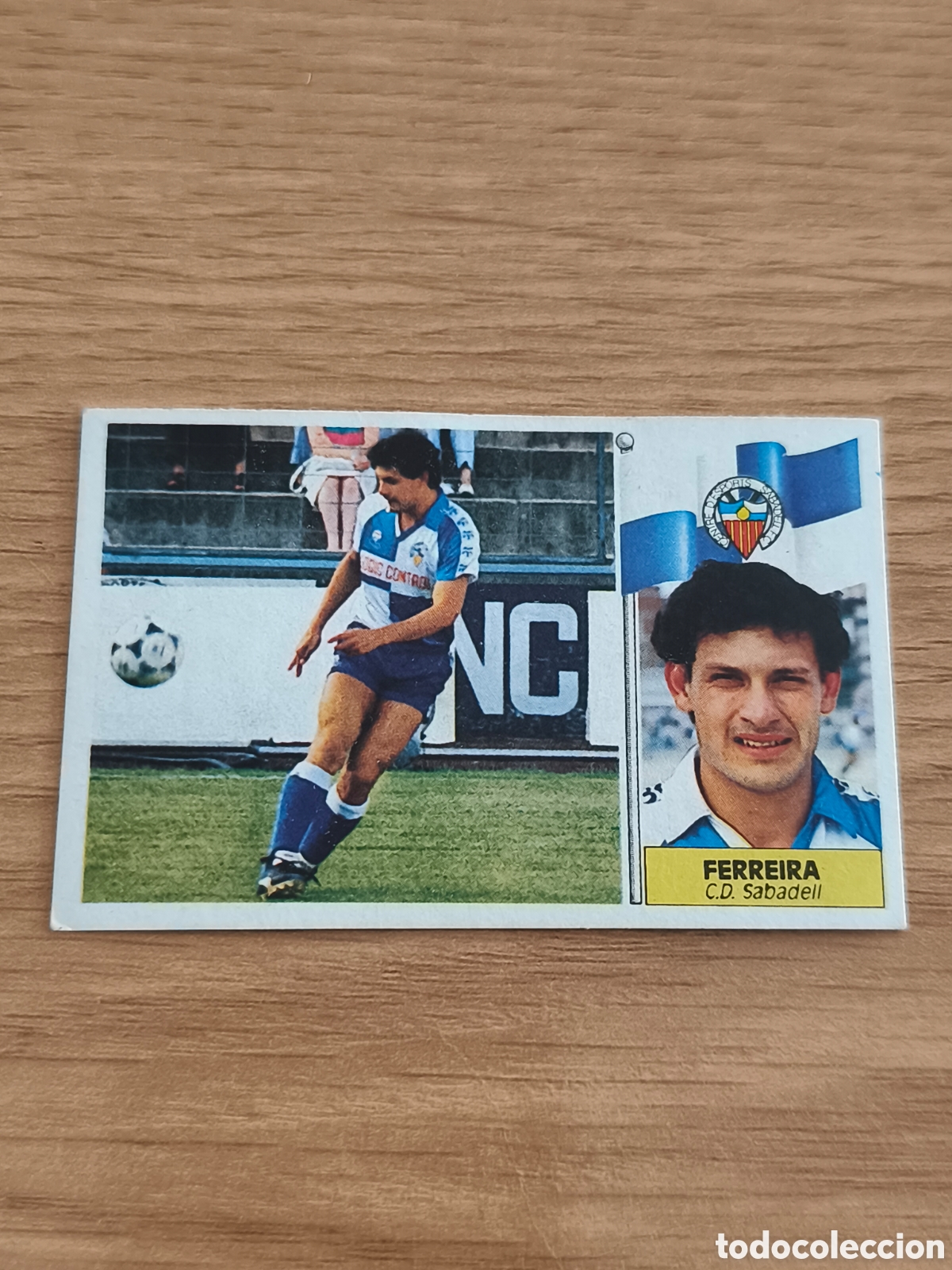 Cromos de f&uacute;tbol: Este liga 86/87 Coloca Ferrer&iacute;a Sabadell Despegado