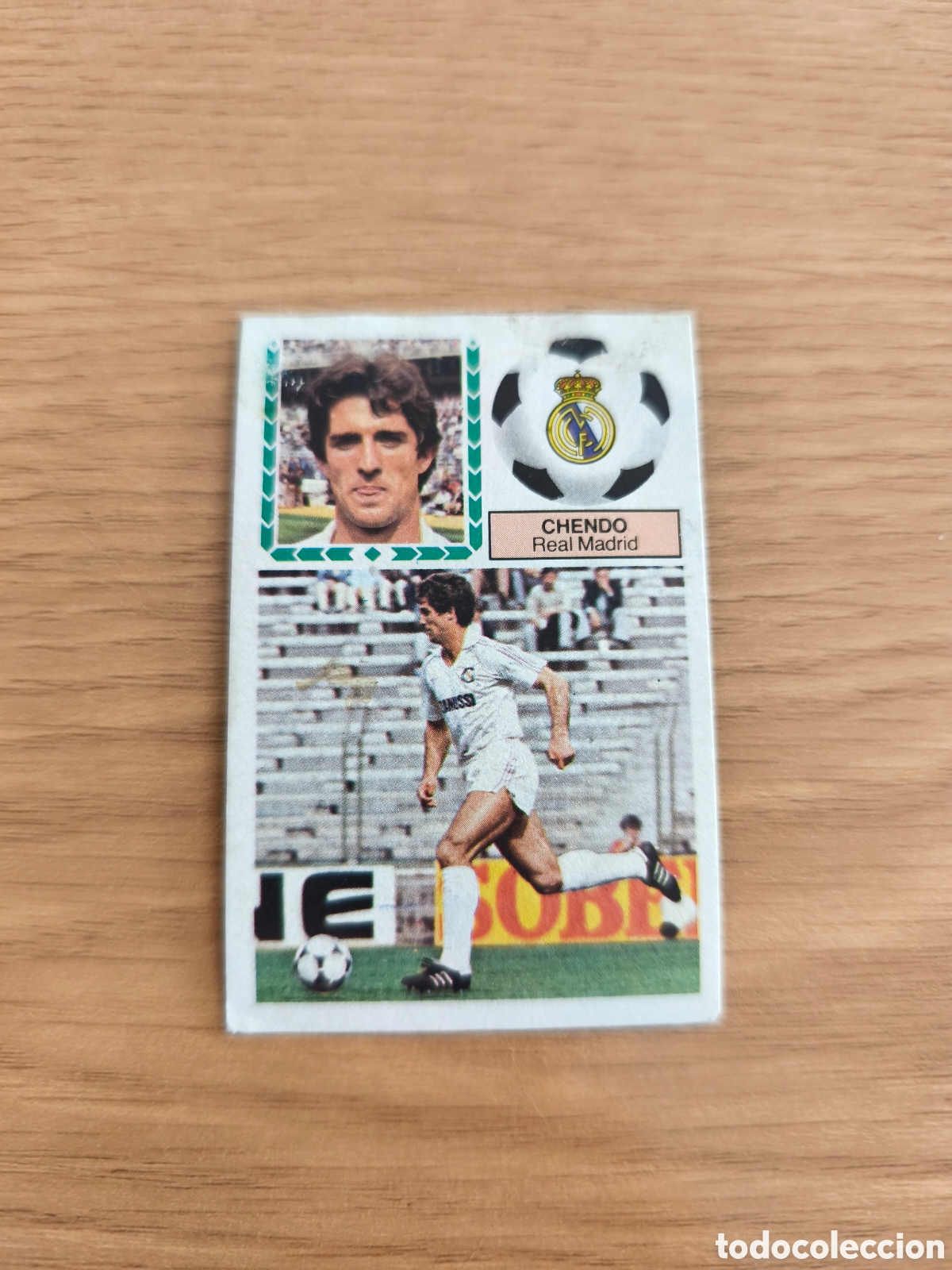 Cromos de f&uacute;tbol: Este liga 83/84 Fichaje N &deg;40 Chendo Real Madrid Despegado