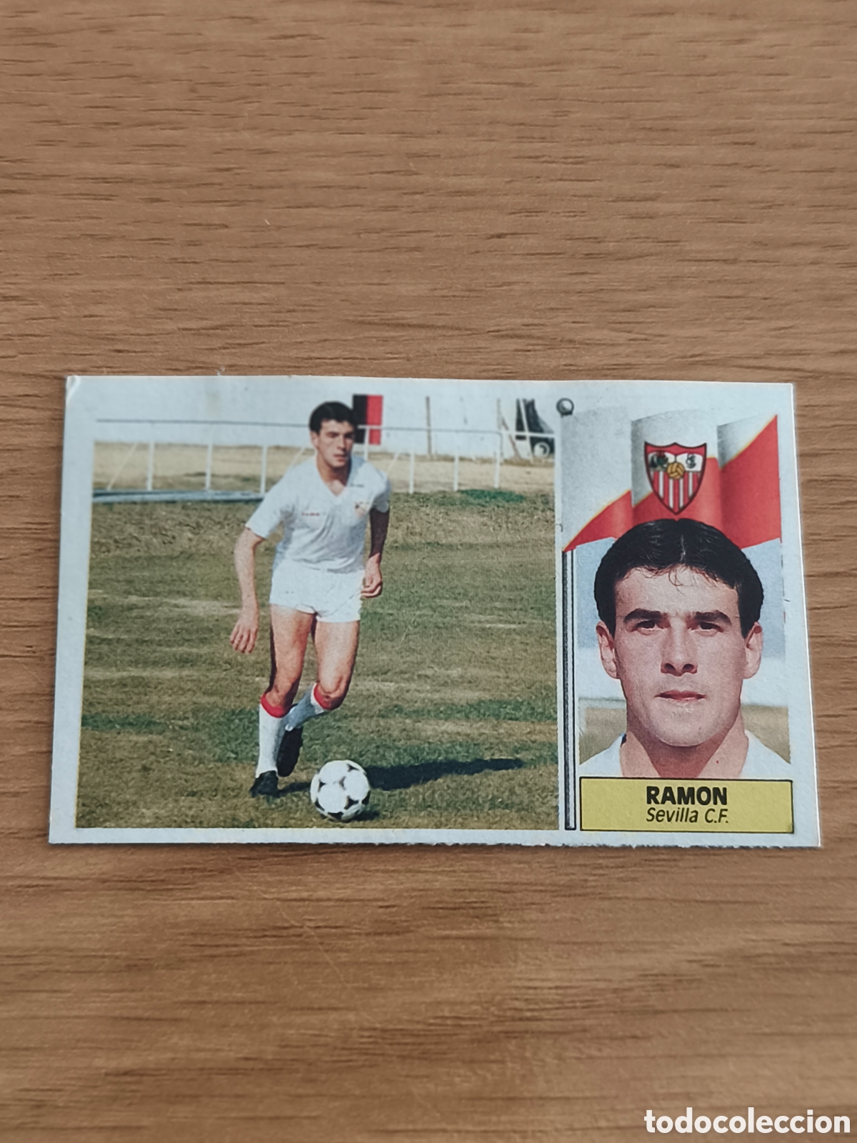 Cromos de f&uacute;tbol: Este liga 86/87 COLOCA Dif&iacute;cil Ram&oacute;n Sevilla FC Recuperado