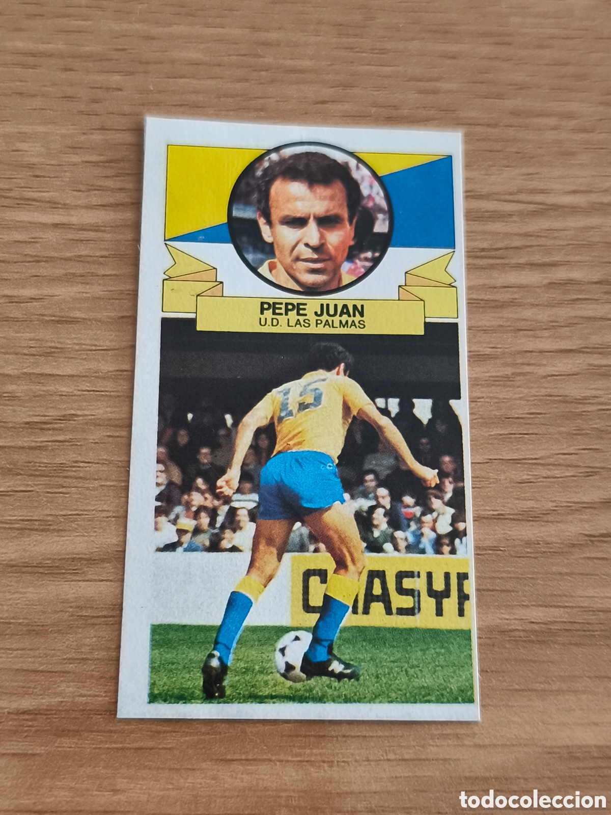 Cromos de f&uacute;tbol: Este liga 85/86 Pepe Juan BAJA Dif&iacute;cil UD Las Palmas Recuperado