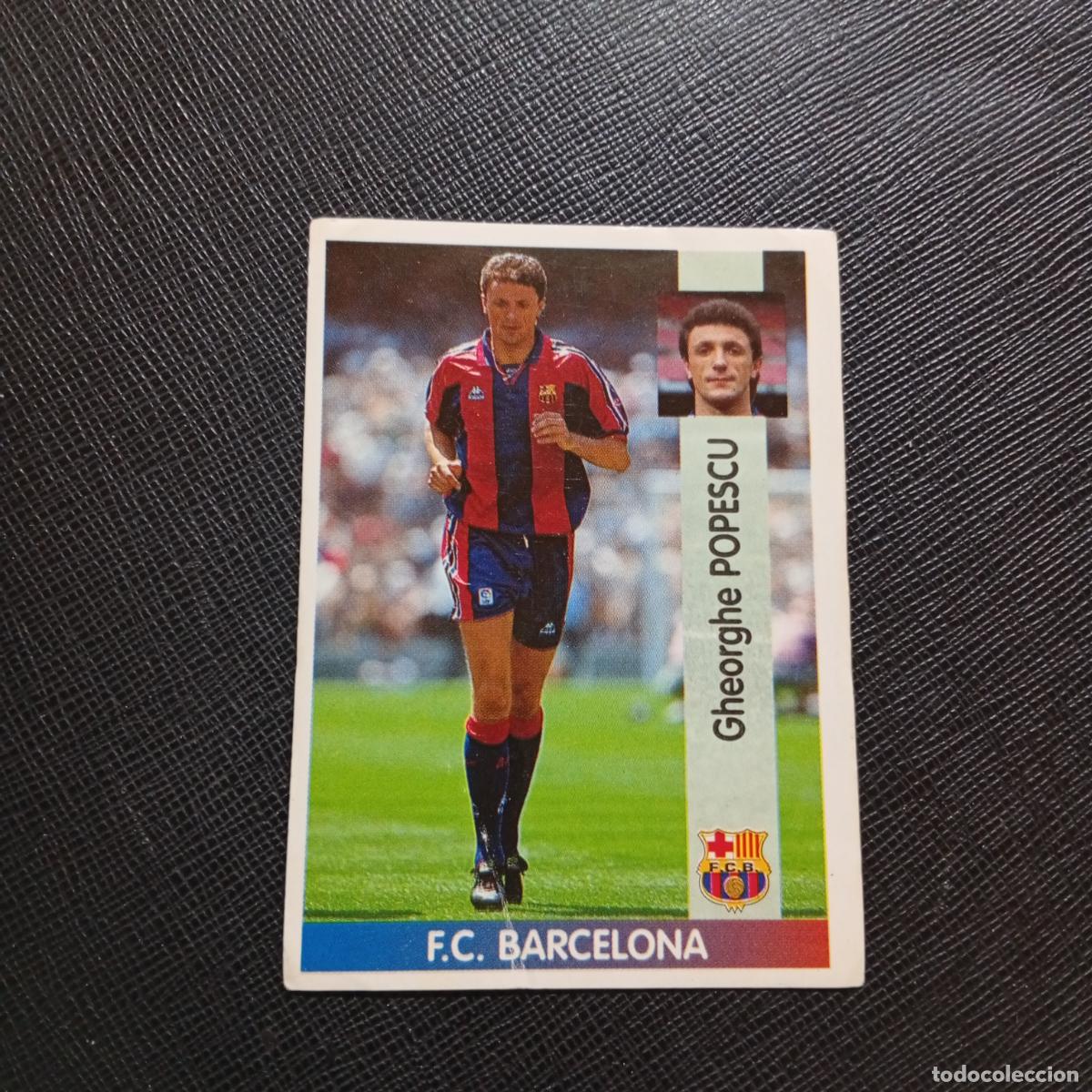 Figurine di Calcio: 37 POPESCU BARCELONA PANINI 1996 1997 CROMO 96 97 FUTBOL - SIN PEGAR - A91 PG11