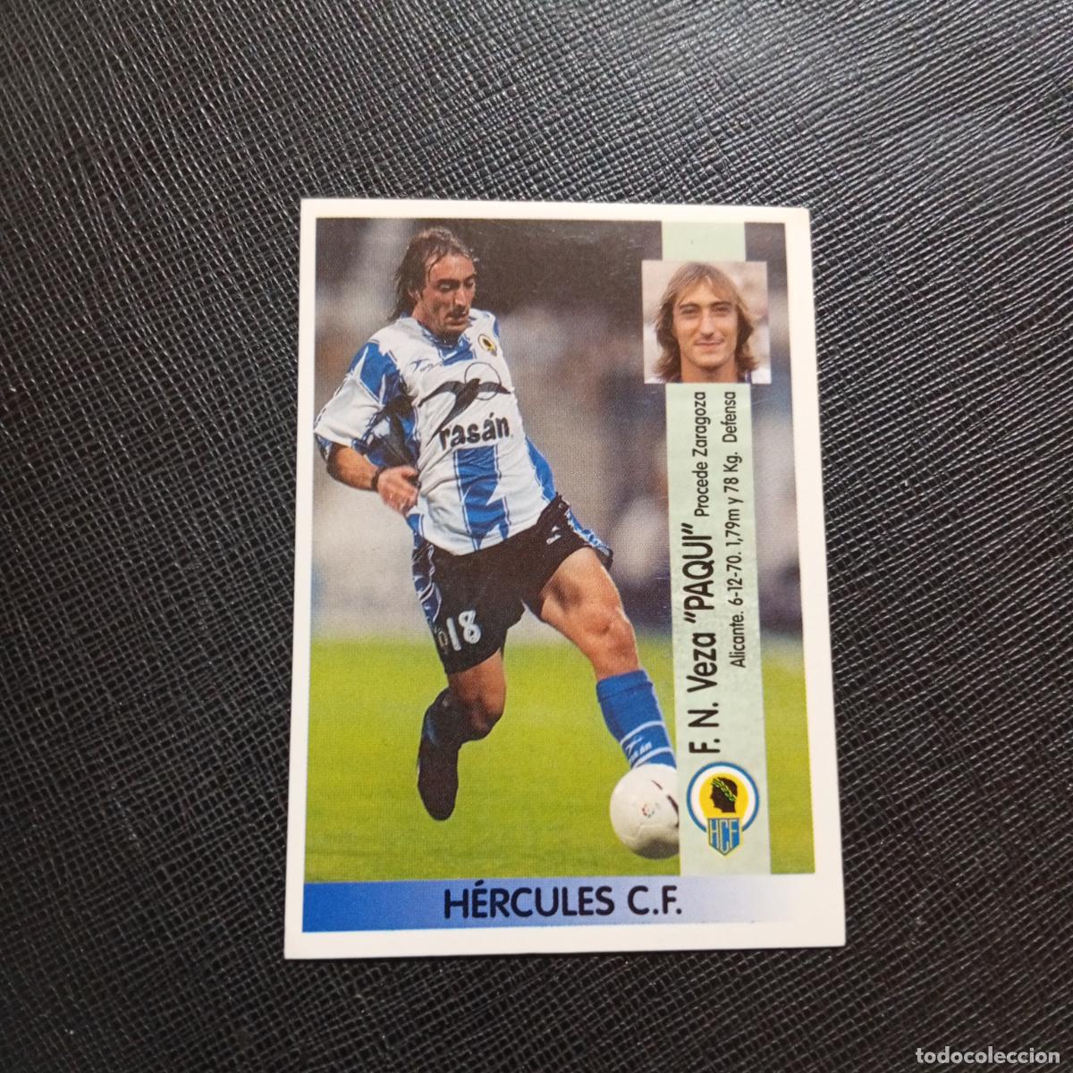 Figurine di Calcio: 294 PAQUI HERCULES PANINI 1996 1997 CROMO 96 97 FUTBOL - SIN PEGAR - A91 PG11
