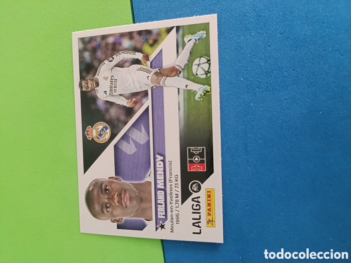 Cromos de f&uacute;tbol: Panini cromos stickers Liga este 2026 2027 26 27 - Real Madrid 10B Mendy