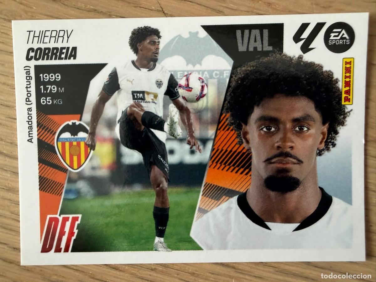 Cromos de f&uacute;tbol: 5A 5 A CORREIA VALENCIA 25 26 2025 2026 LIGA EA SPORTS COLECCIONES ESTE SIN PEGAR STICKER