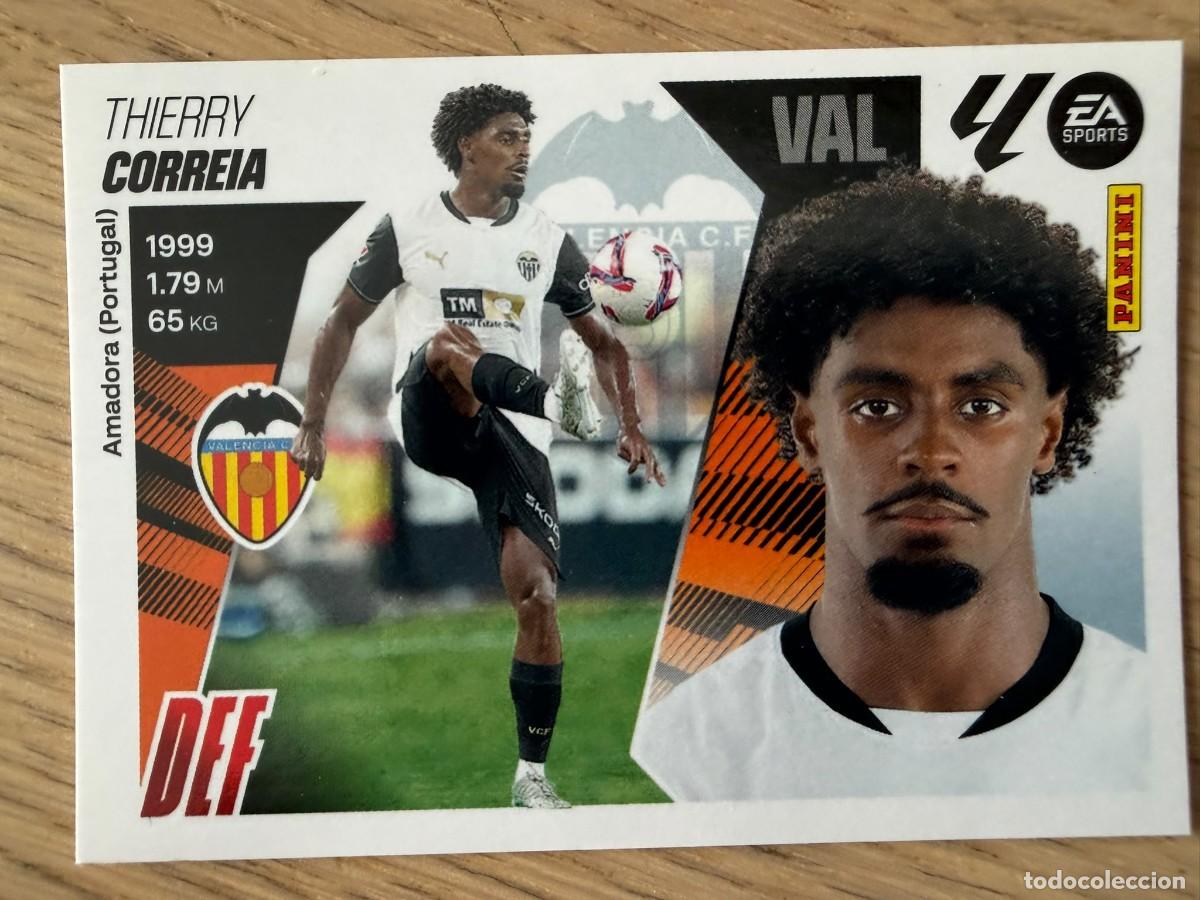 Cromos de f&uacute;tbol: 5A 5 A CORREIA VALENCIA 25 26 2025 2026 LIGA EA SPORTS COLECCIONES ESTE SIN PEGAR STICKER