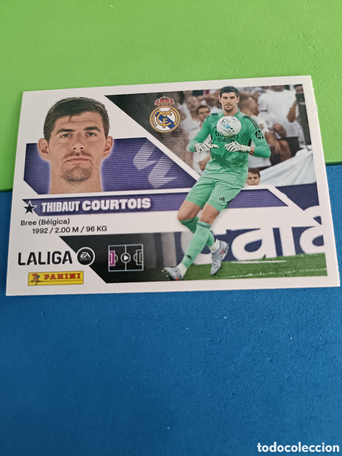 Cromos de f&uacute;tbol: Panini cromos stickers Liga este 2026 2027 26 27 - Real Madrid 3 Courtois