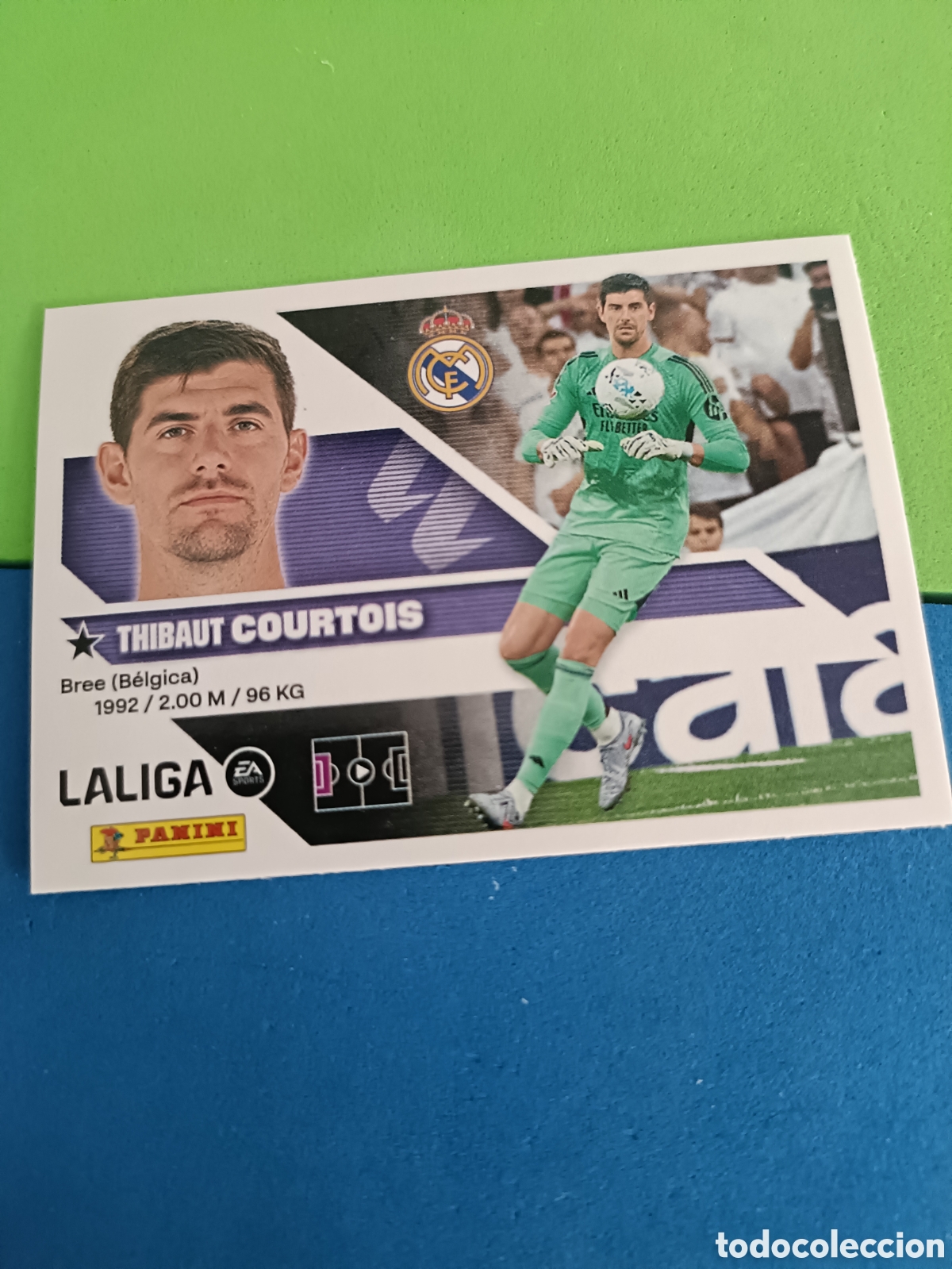 Cromos de f&uacute;tbol: Panini cromos stickers Liga este 2026 2027 26 27 - Real Madrid 3 Courtois
