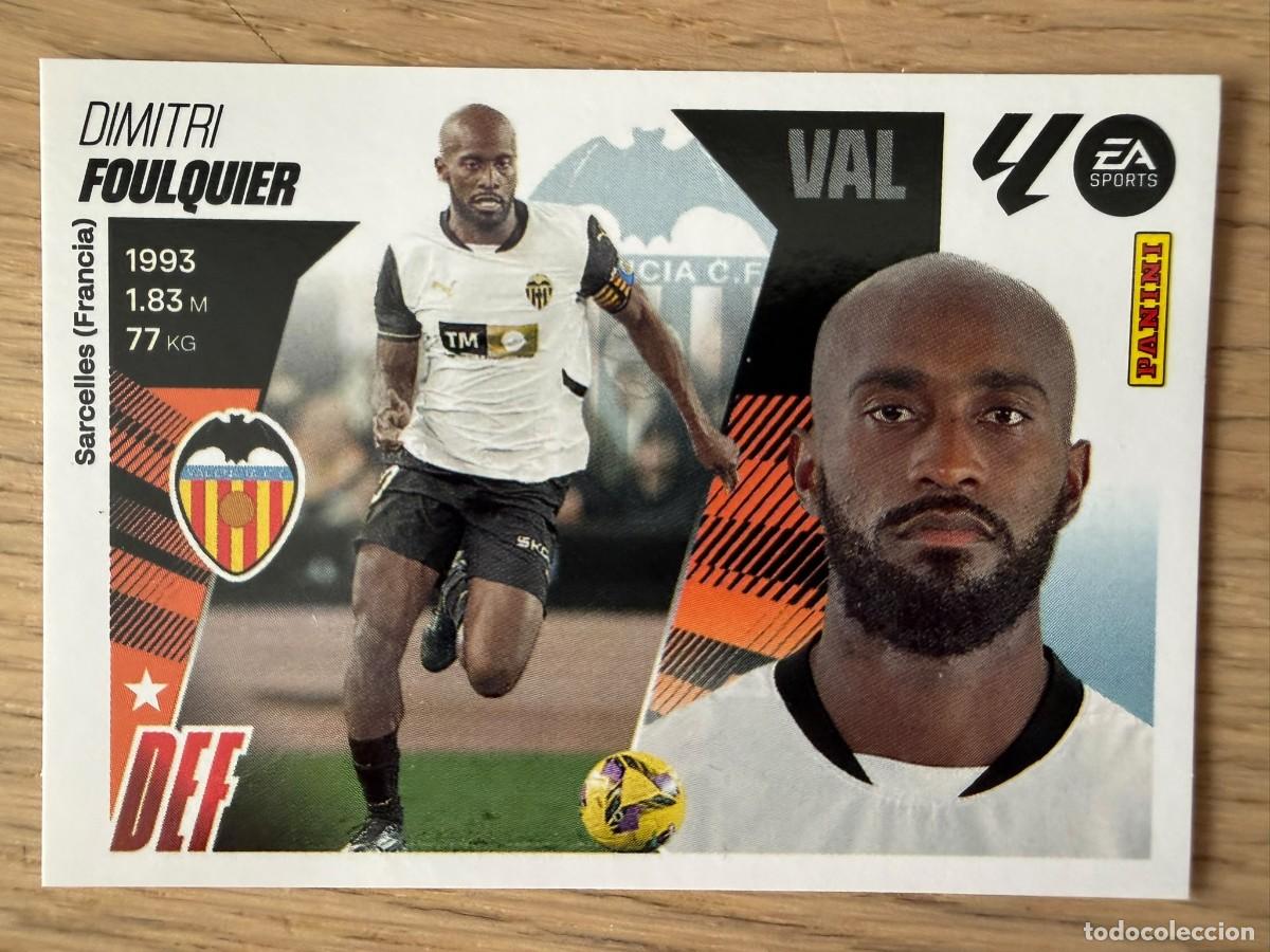 Cromos de f&uacute;tbol: 5B 5 B FOULQUIER VALENCIA 25 26 2025 2026 LIGA EA SPORTS COLECCIONES ESTE SIN PEGAR STICKER