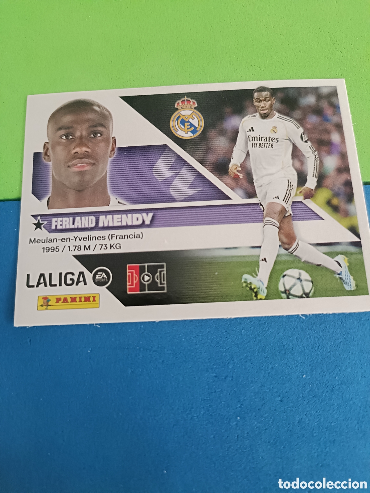 Cromos de f&uacute;tbol: Panini cromos stickers Liga este 2026 2027 26 27 - Real Madrid 10B Mendy