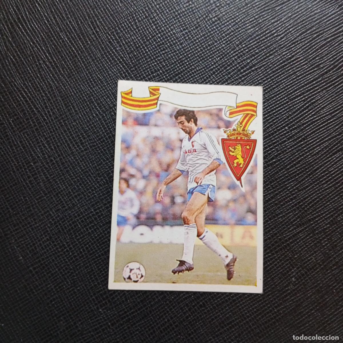 Cromos de f&uacute;tbol: 86 GARCIA CORTES ZARAGOZA MAGA GOL 1984 1985 CROMO FUTBOL 84 85 LIGA - SIN PEGAR - A91 PG13