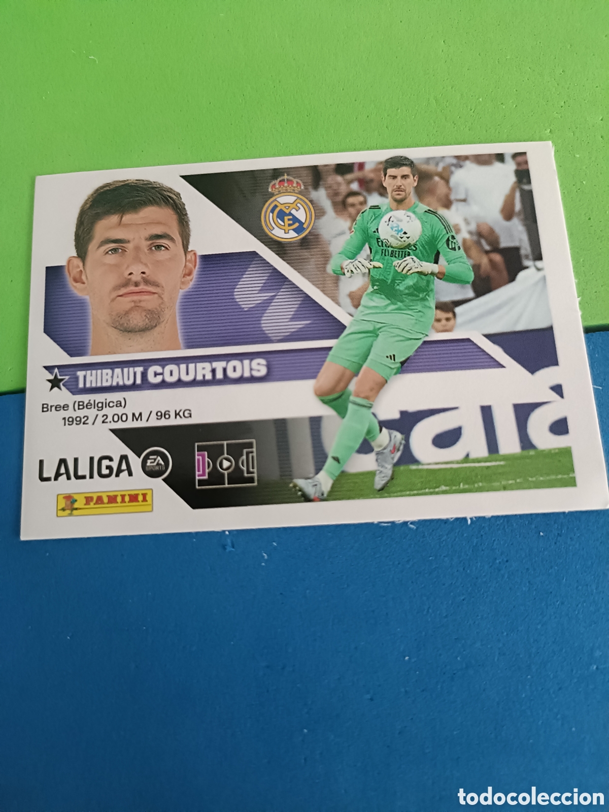 Cromos de f&uacute;tbol: Panini cromos stickers Liga este 2026 2027 26 27 - Real Madrid 3 Courtois