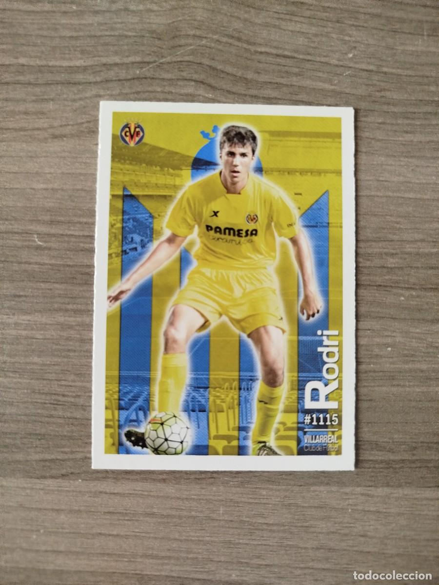 Cromos de f&uacute;tbol: Mundicromo 2015/16,Villarreal,Rodri,Rookie (N&deg;1115).