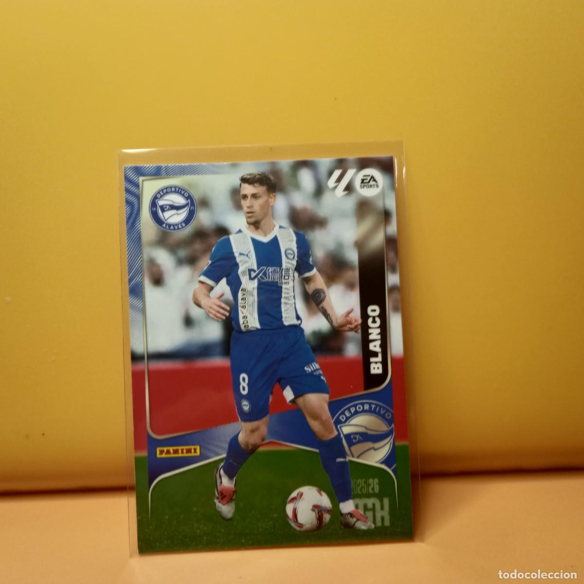 Cromos de f&uacute;tbol: MEGACRACKS 2025 2026 25 26 DEPORTIVO ALAV&Eacute;S BLANCO 29