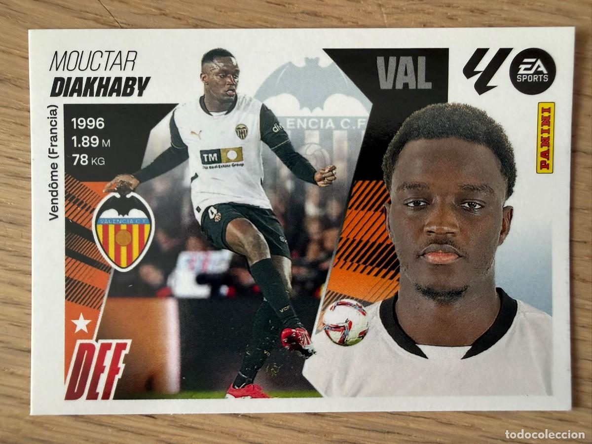 Cromos de f&uacute;tbol: 7 DIAKHABY VALENCIA 25 26 2025 2026 LIGA EA SPORTS COLECCIONES ESTE SIN PEGAR STICKER