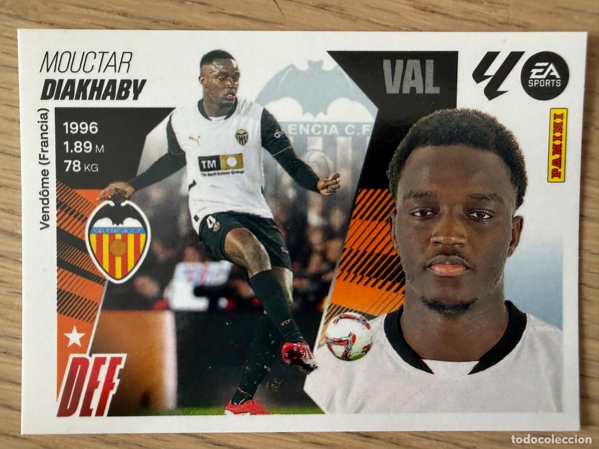 Cromos de f&uacute;tbol: 7 DIAKHABY VALENCIA 25 26 2025 2026 LIGA EA SPORTS COLECCIONES ESTE SIN PEGAR STICKER