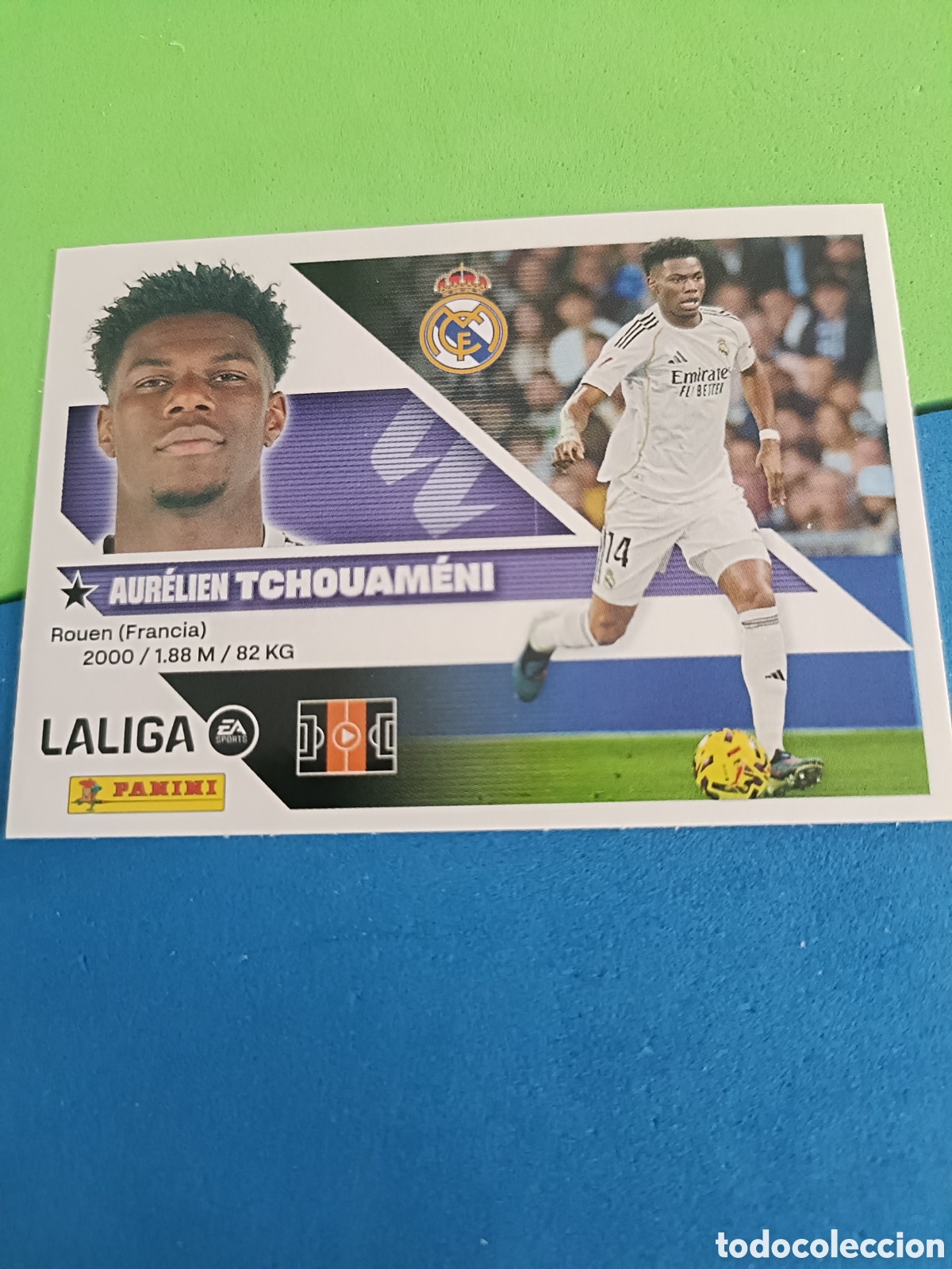 Cromos de f&uacute;tbol: Panini cromos stickers Liga este 2026 2027 26 27 - Real Madrid 11 Tchouameni