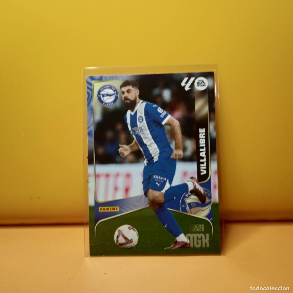 Cromos de f&uacute;tbol: MEGACRACKS 2025 2026 25 26 DEPORTIVO ALAV&Eacute;S VILLALIBRE 36