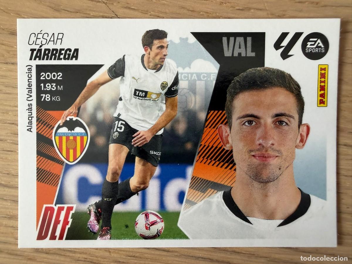 Cromos de f&uacute;tbol: 8 TARREGA VALENCIA 25 26 2025 2026 LIGA EA SPORTS COLECCIONES ESTE SIN PEGAR STICKER