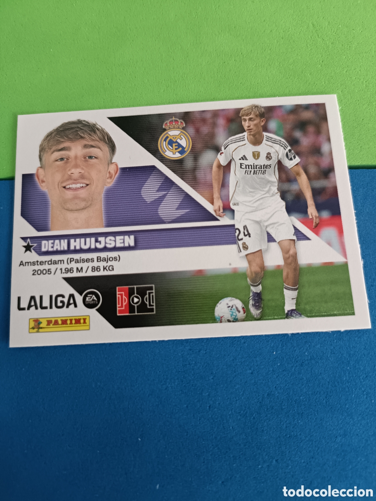 Cromos de f&uacute;tbol: Panini cromos stickers Liga este 2026 2027 26 27 - Real Madrid 9 Huijsen