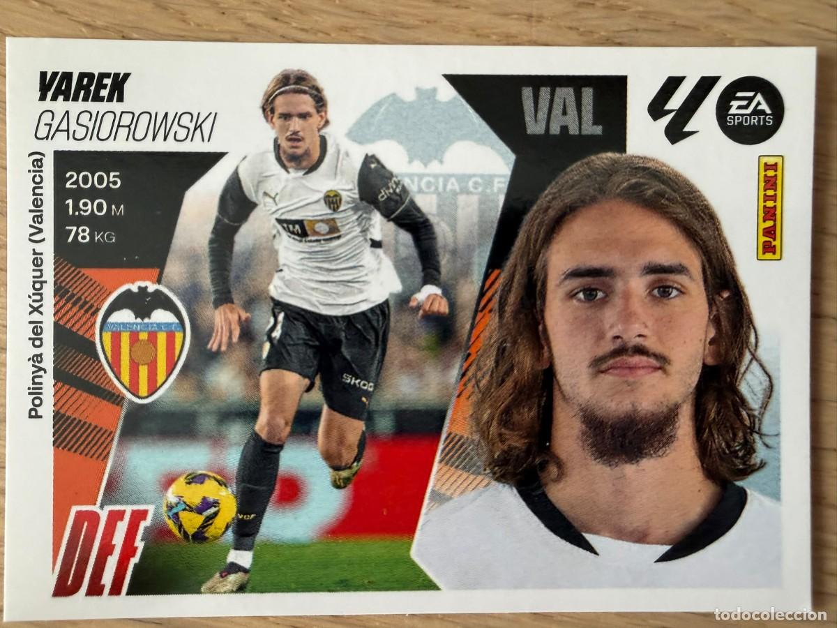 Cromos de f&uacute;tbol: 9A 9 A YAREK VALENCIA 25 26 2025 2026 LIGA EA SPORTS COLECCIONES ESTE SIN PEGAR STICKER