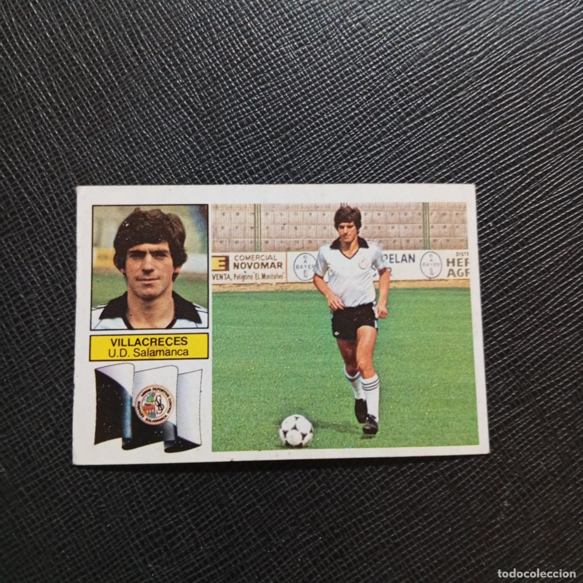 Cromos de f&uacute;tbol: VILLACRECES SALAMANCA ESTE 1982 1983 CROMO FUTBOL 82 83 LIGA - SIN PEGAR - A91 PG14