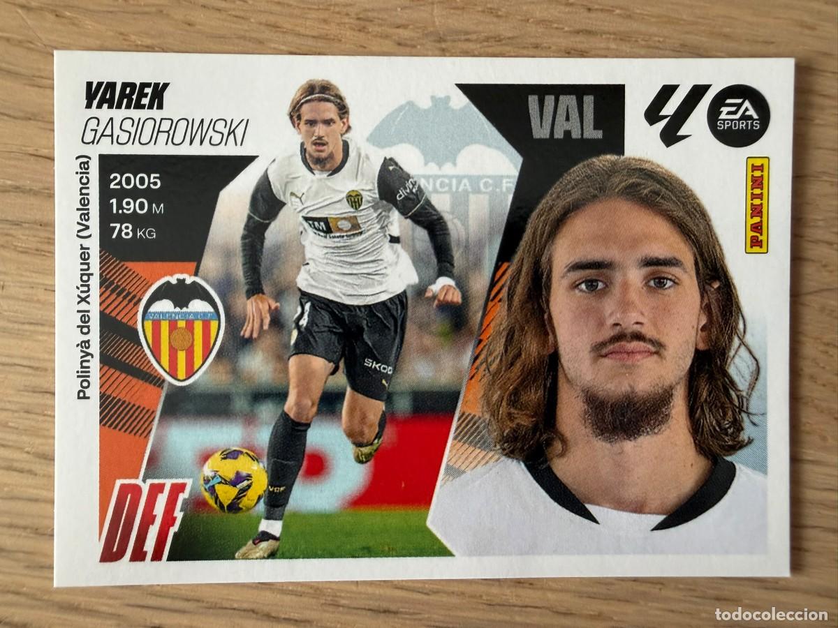 Cromos de f&uacute;tbol: 9A 9 A YAREK VALENCIA 25 26 2025 2026 LIGA EA SPORTS COLECCIONES ESTE SIN PEGAR STICKER