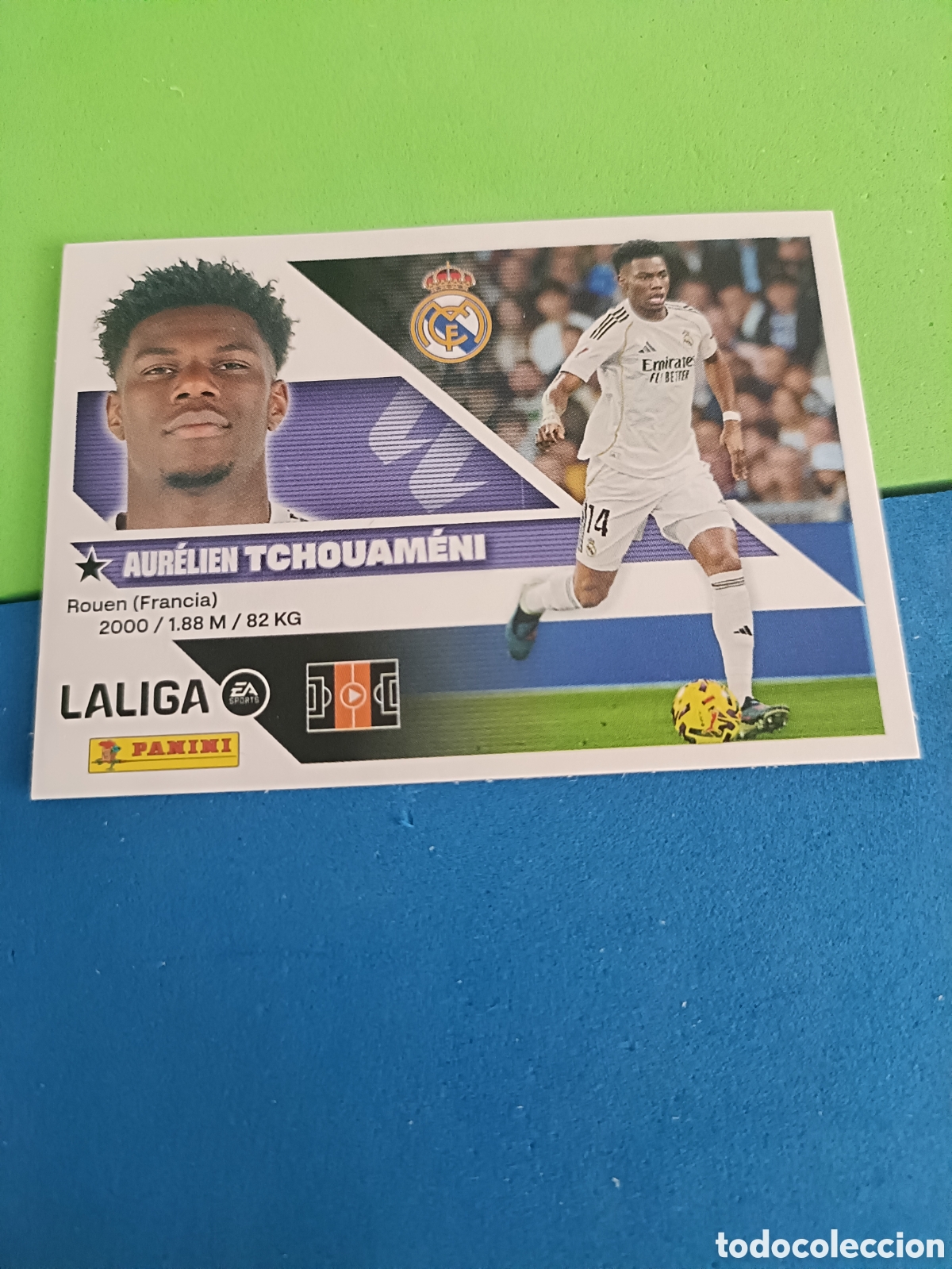 Cromos de f&uacute;tbol: Panini cromos stickers Liga este 2026 2027 26 27 - Real Madrid 11 Tchouameni